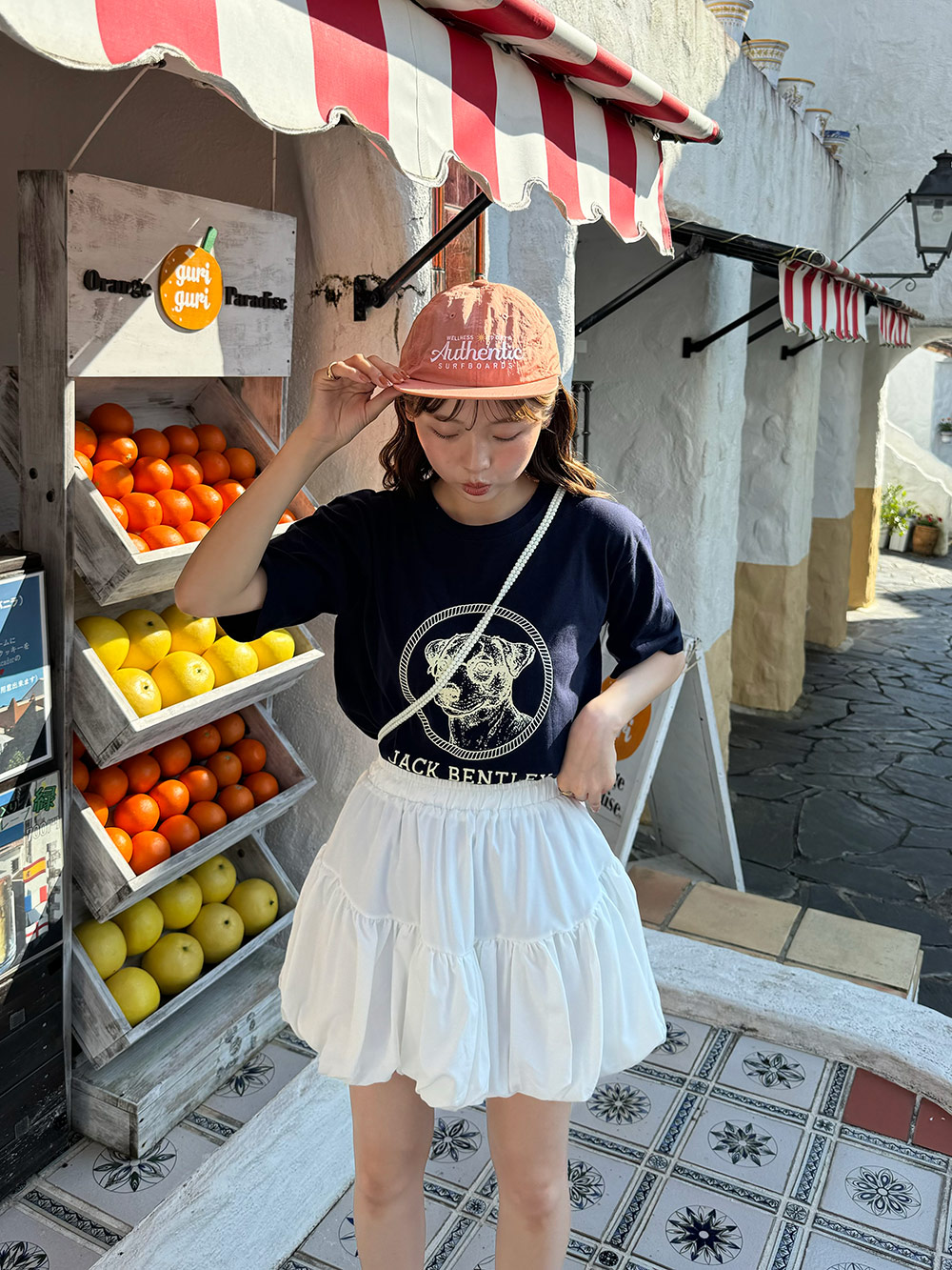 ドッグ刺繍ルーズTシャツ | 詳細画像13