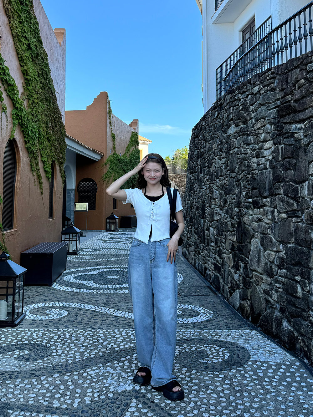 キャミ＆レースアップTシャツSET | 詳細画像8