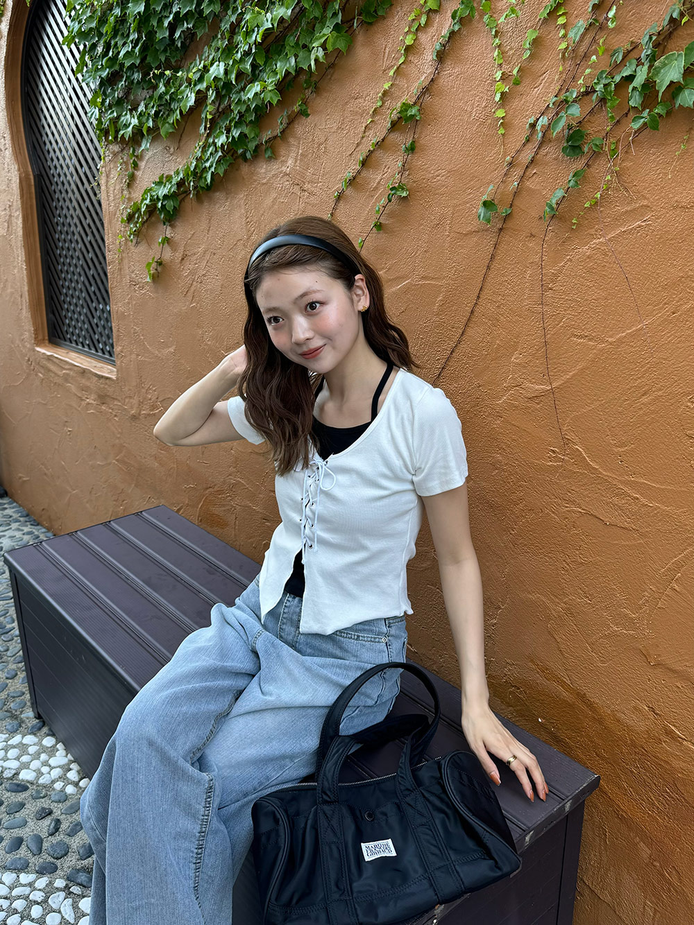 キャミ＆レースアップTシャツSET | 詳細画像11