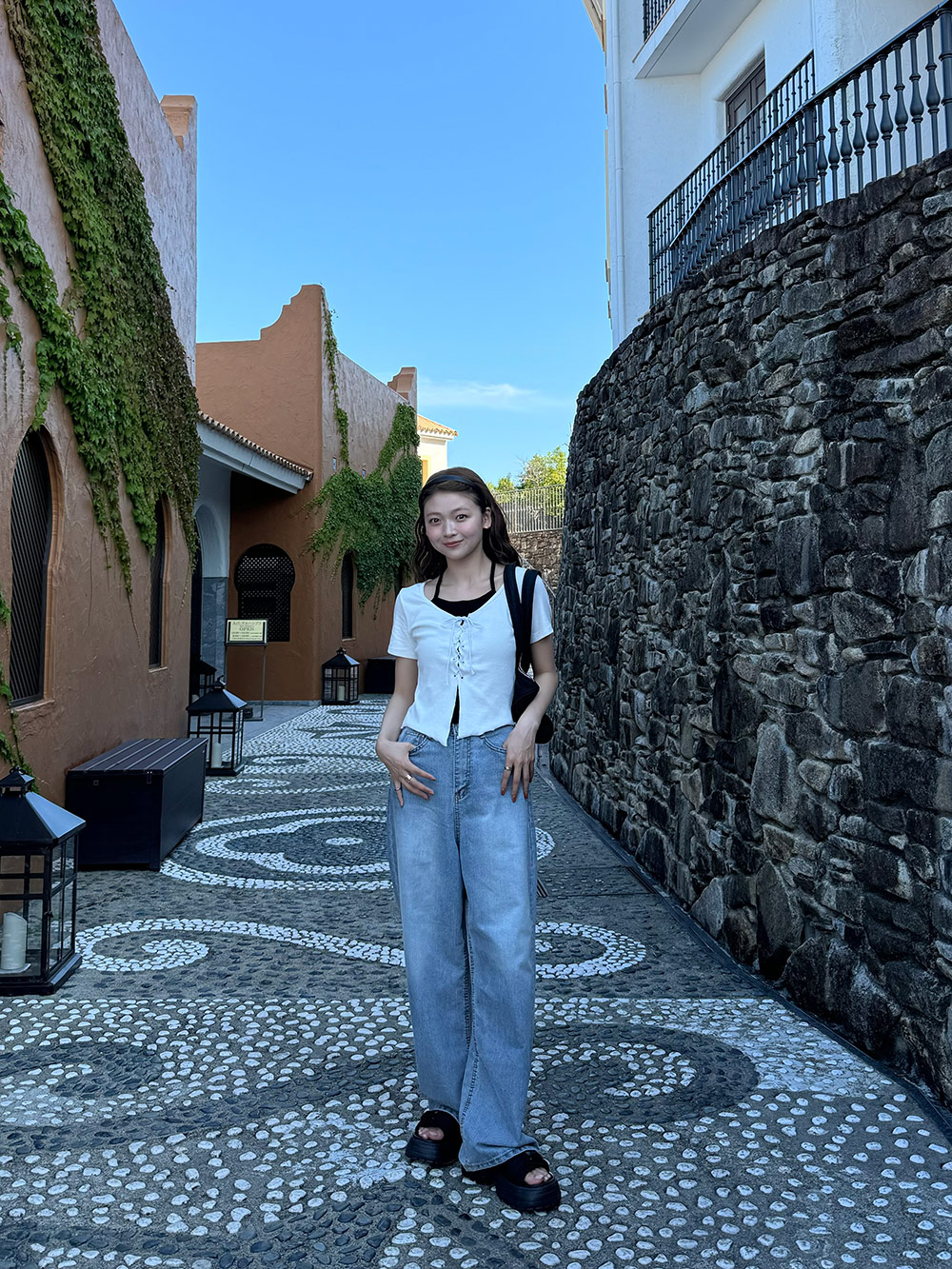 キャミ＆レースアップTシャツSET | 詳細画像13