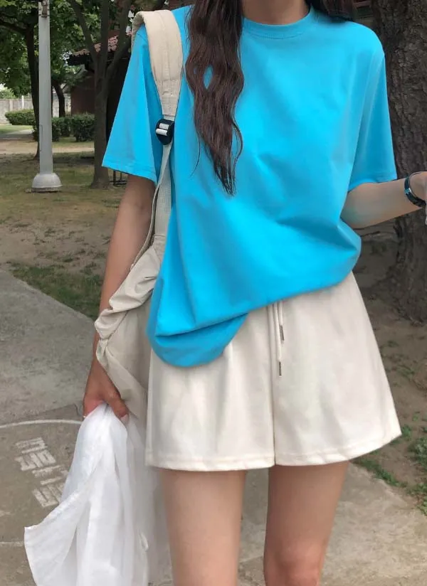 サマーベーシック半袖Tシャツ | crushj | 詳細画像1