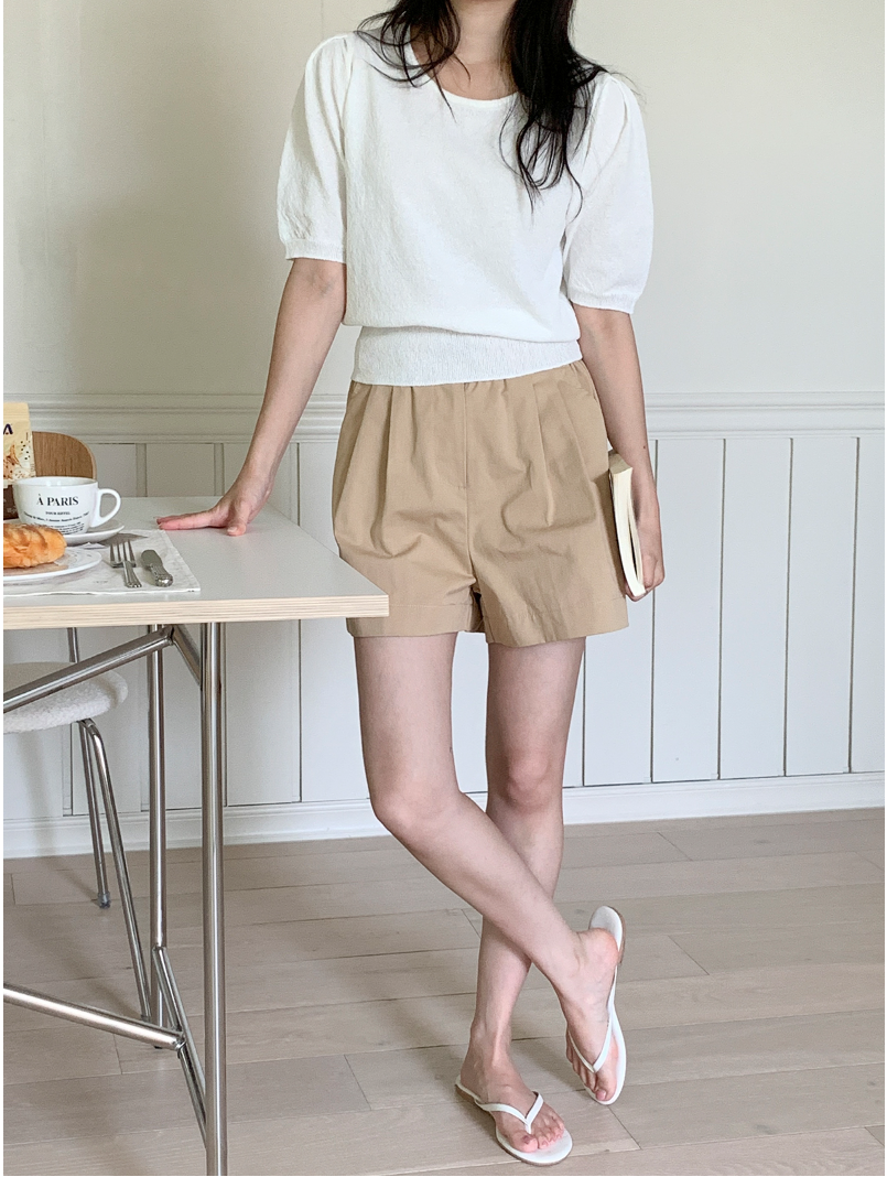 ウエストゴムボタンショートパンツ | 詳細画像7