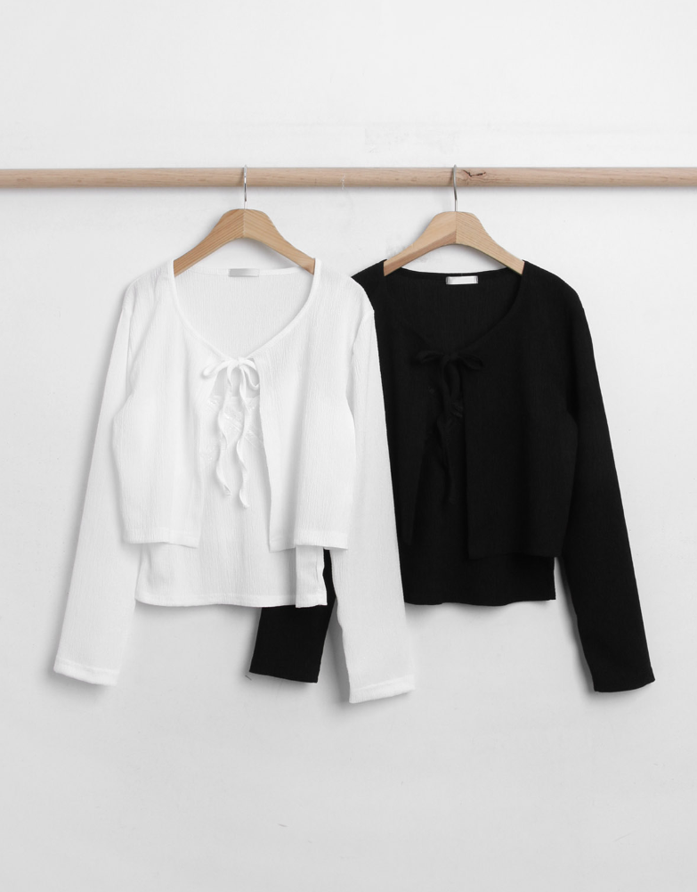 リンクルキャミソール&リボンカーディガンSET | 詳細画像10