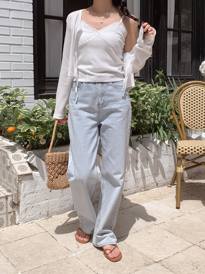 リンクルキャミソール&リボンカーディガンSET | 詳細画像6