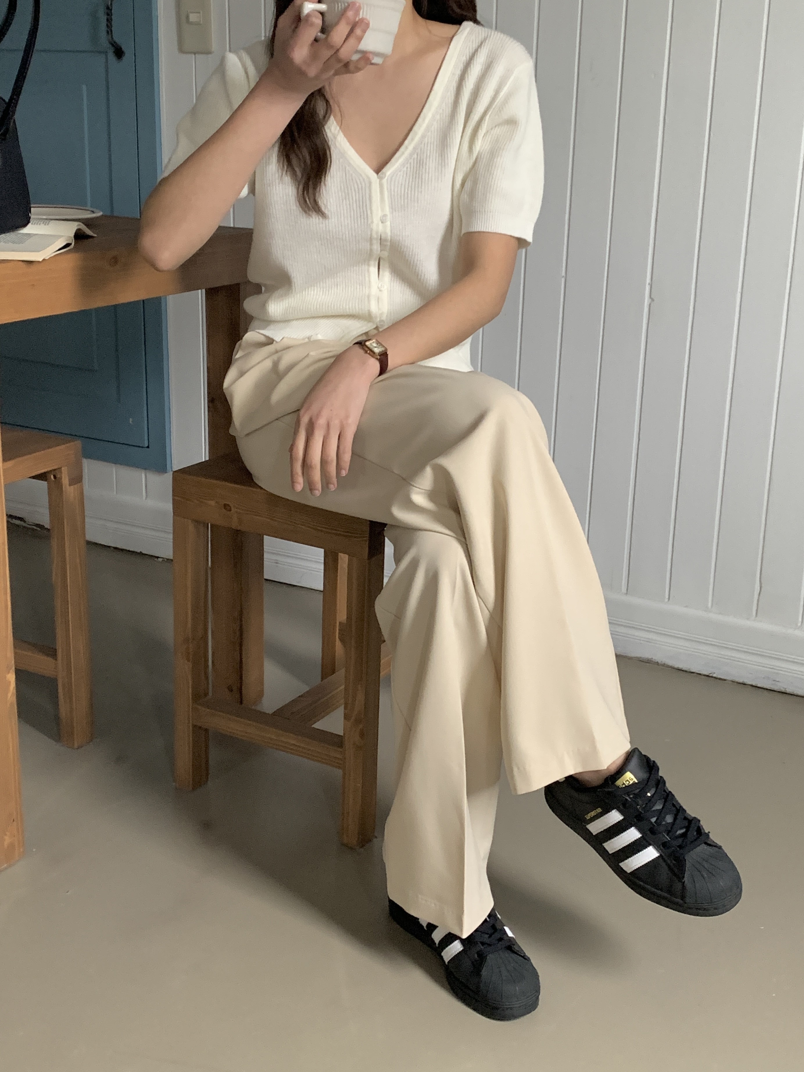 ツータックワイドホックスラックス | 詳細画像5