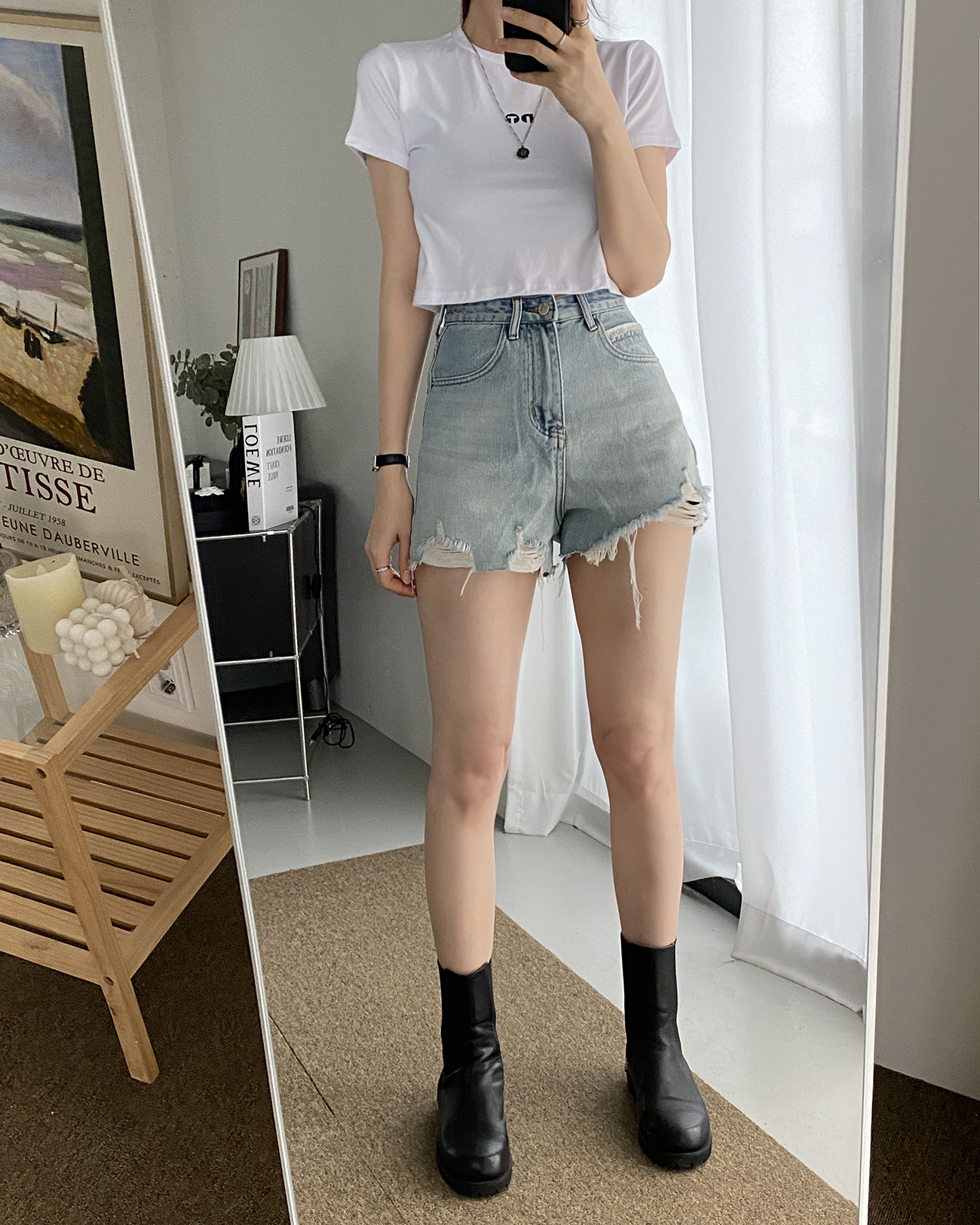 DTロゴクロップド半袖Tシャツ | 詳細画像7