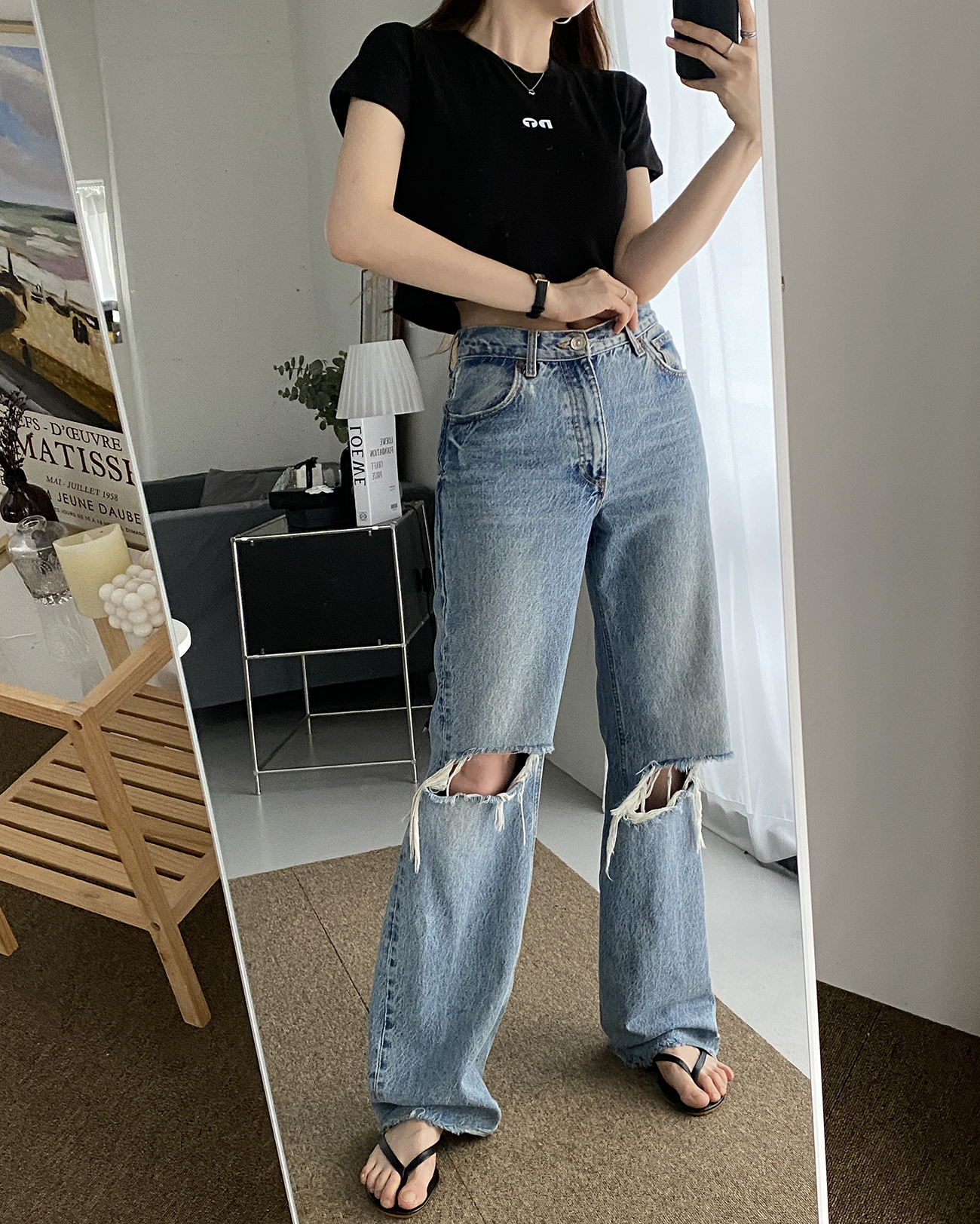DTロゴクロップド半袖Tシャツ | 詳細画像9