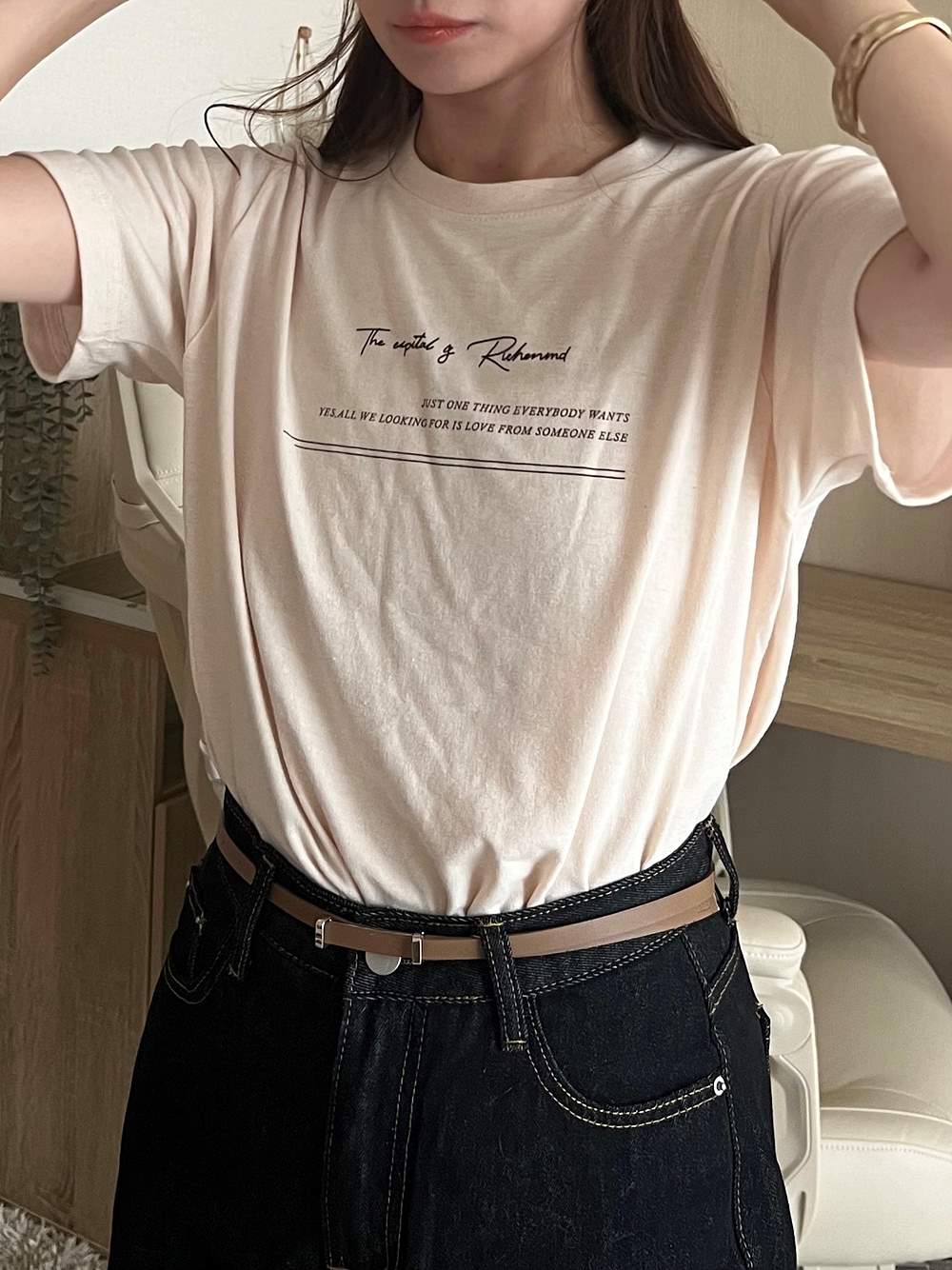 レタリング半袖Tシャツ | 詳細画像11
