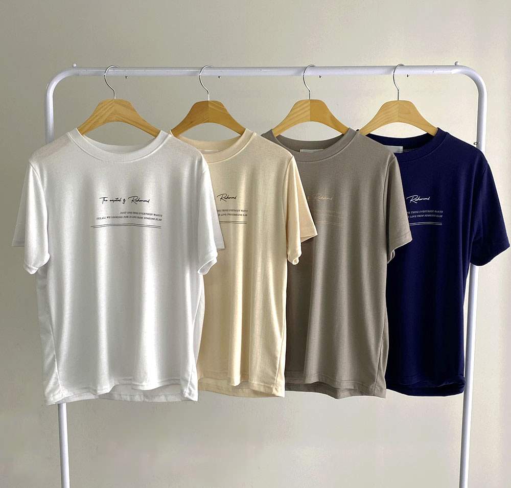レタリング半袖Tシャツ | 詳細画像16