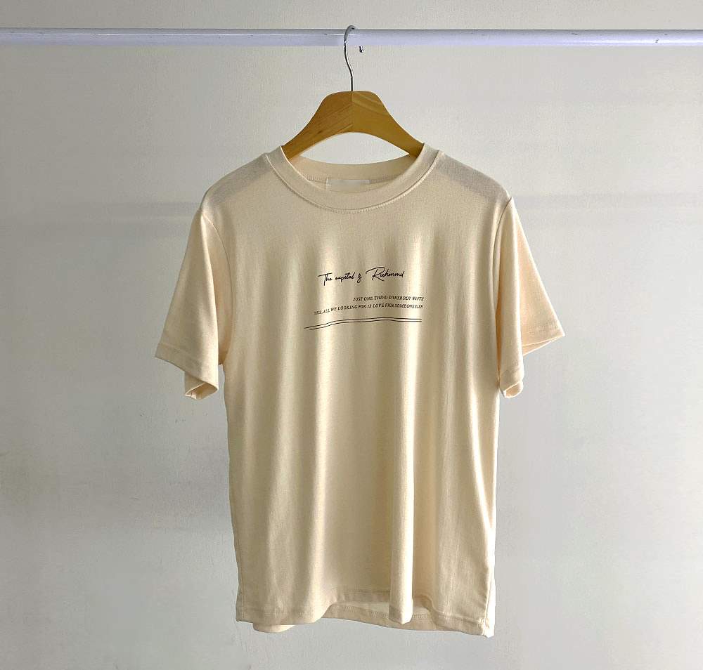 レタリング半袖Tシャツ | 詳細画像17