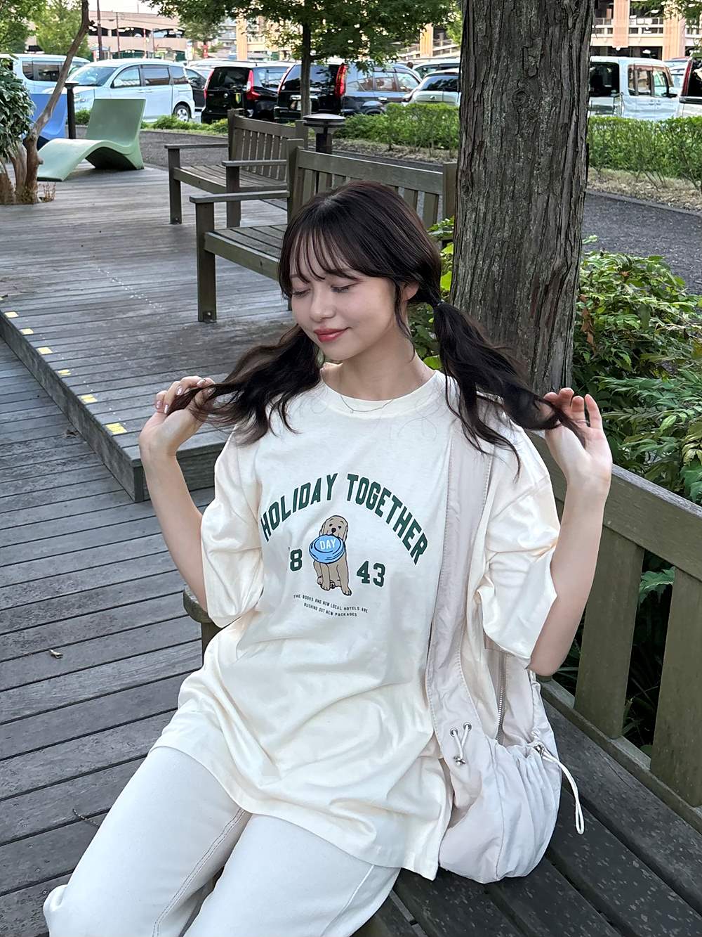 ドッグプリント半袖Tシャツ | 詳細画像3