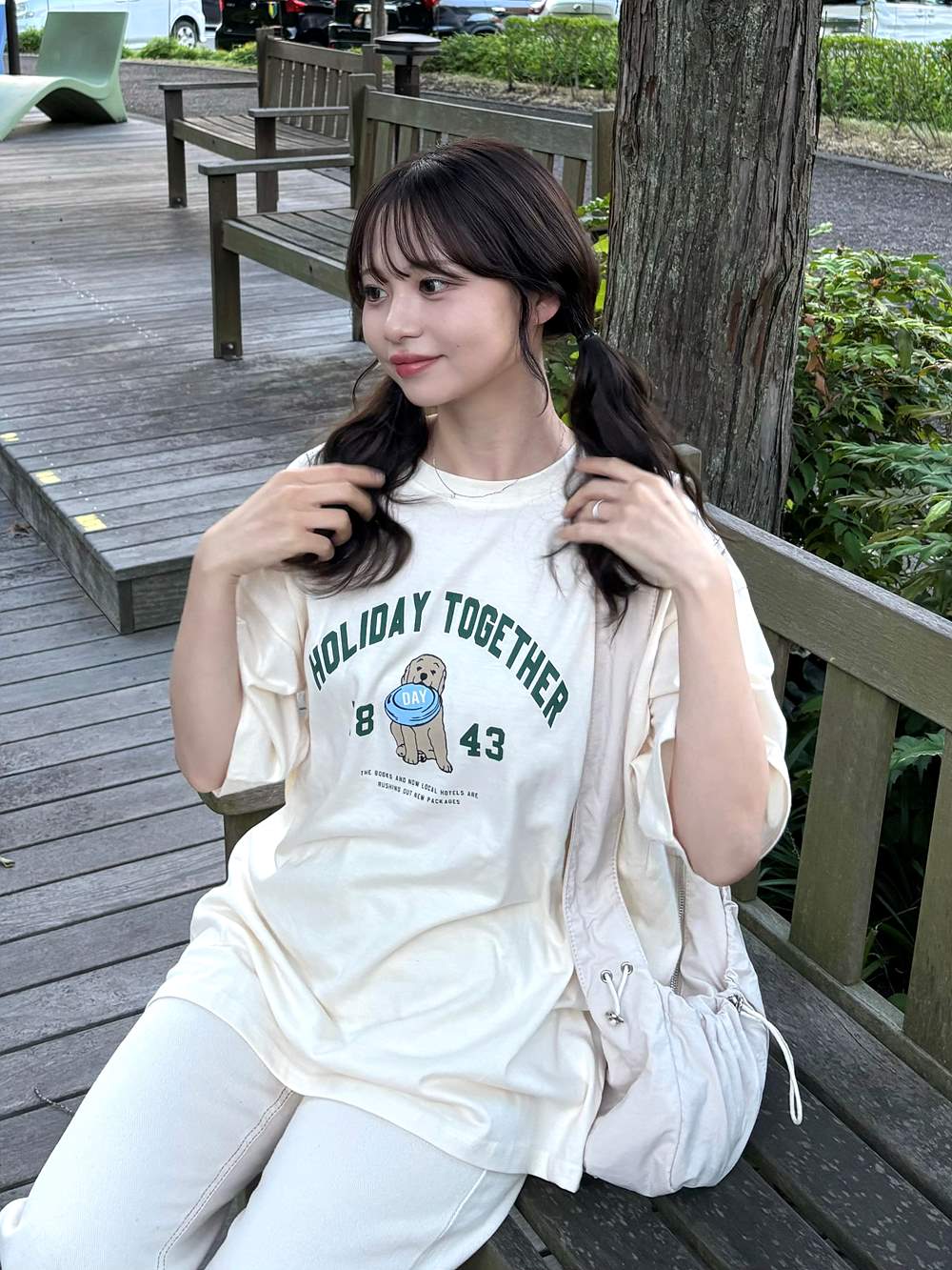 ドッグプリント半袖Tシャツ | 詳細画像6
