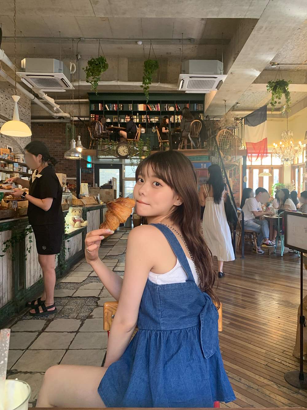 【最終】LILYBROWN×KEITAMARUYAMAバックリボンデニムビスチェ 最終】LILYBROWN×KEITAMARUYAMAバックリボンデニムビスチェ