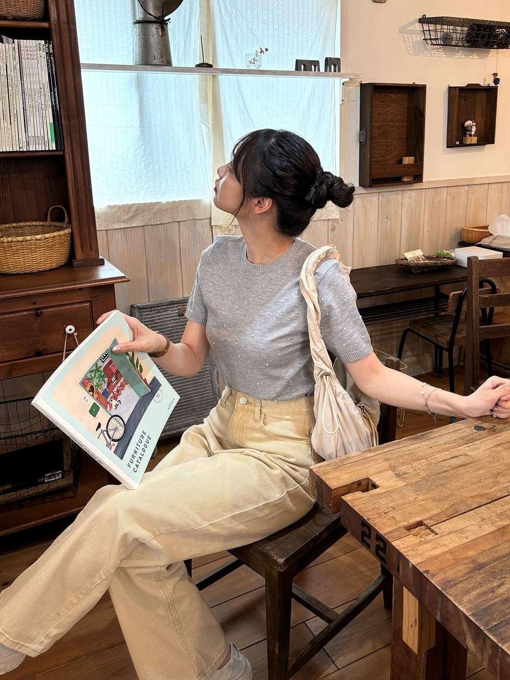 エコパール半袖ニット | 詳細画像10