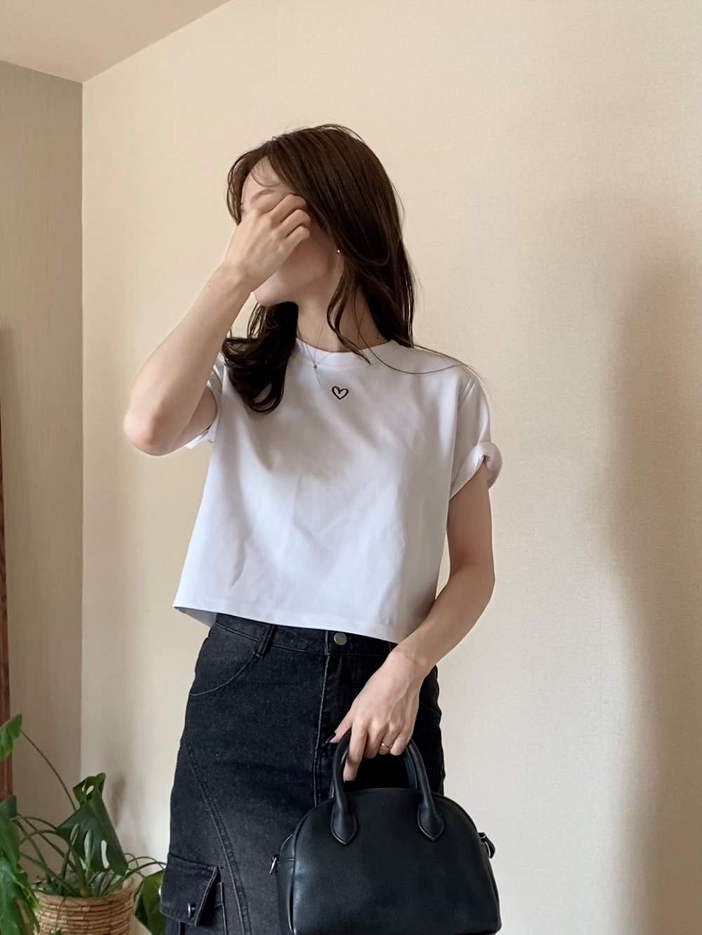 ミニハートプリント半袖Tシャツ | 詳細画像12