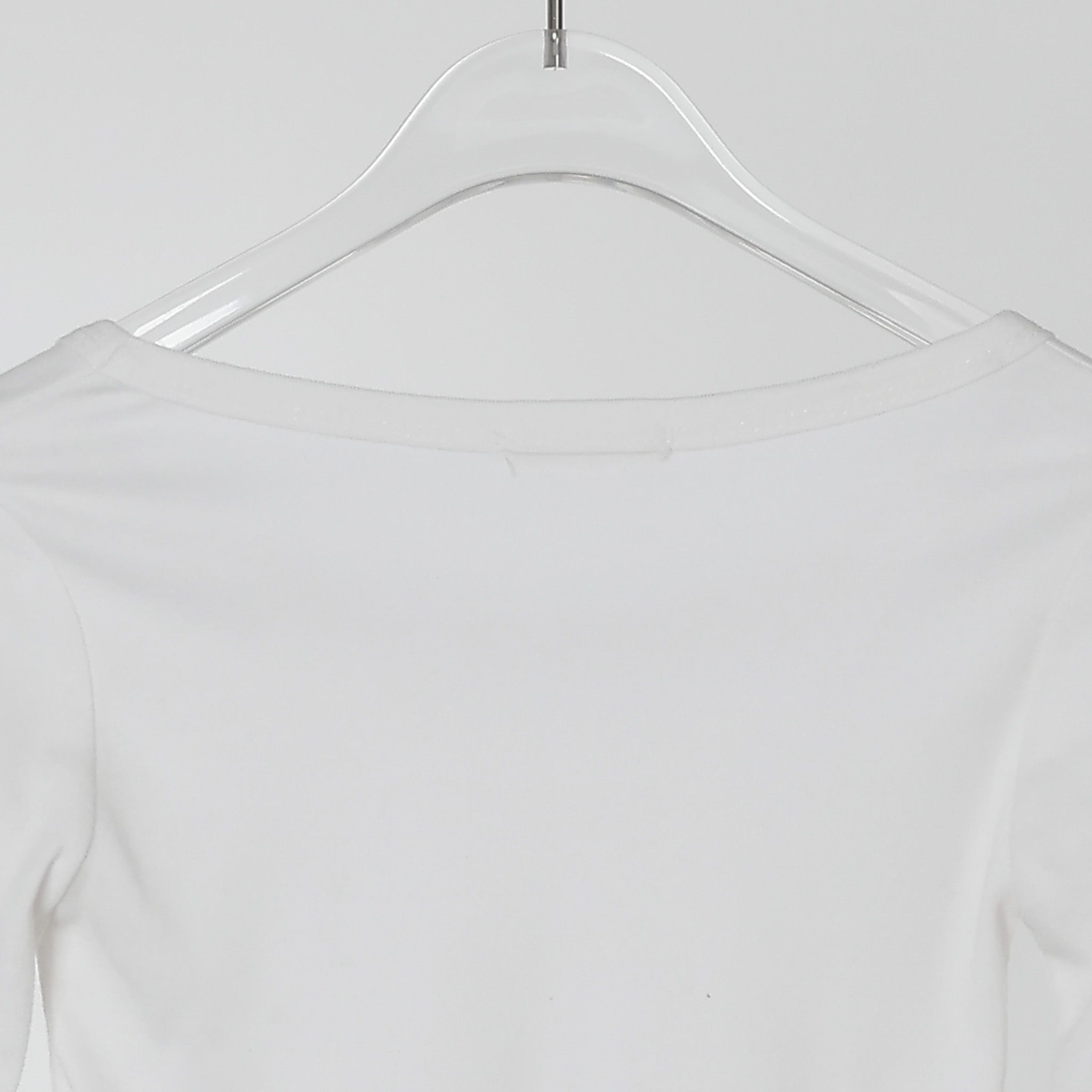 Uネッククロップドスリム長袖Tシャツ | 詳細画像18