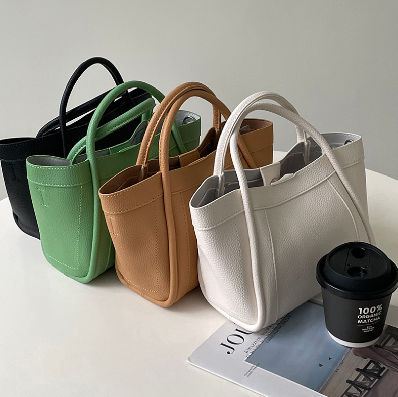 ポーチ付2WAY台形ステッチバッグ | 詳細画像8