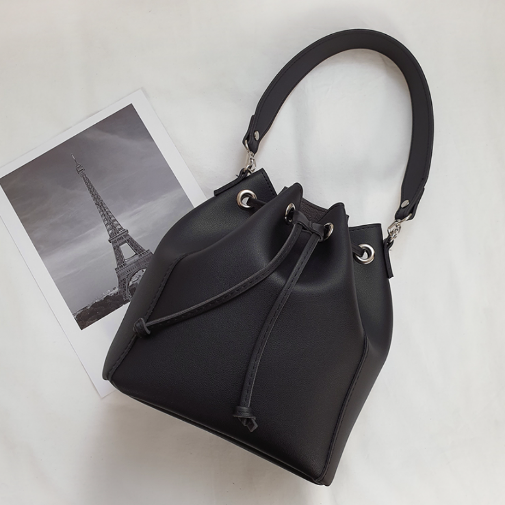 2WAYレザー調バケットバッグ | レディースファッション通販 - DHOLIC