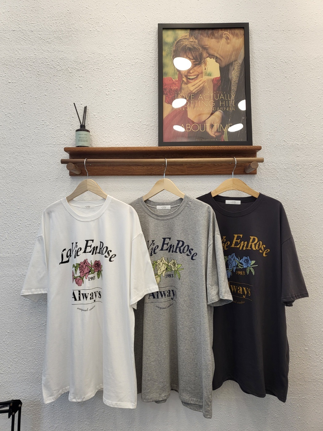 ローズプリントボクシー半袖Tシャツ | 詳細画像12