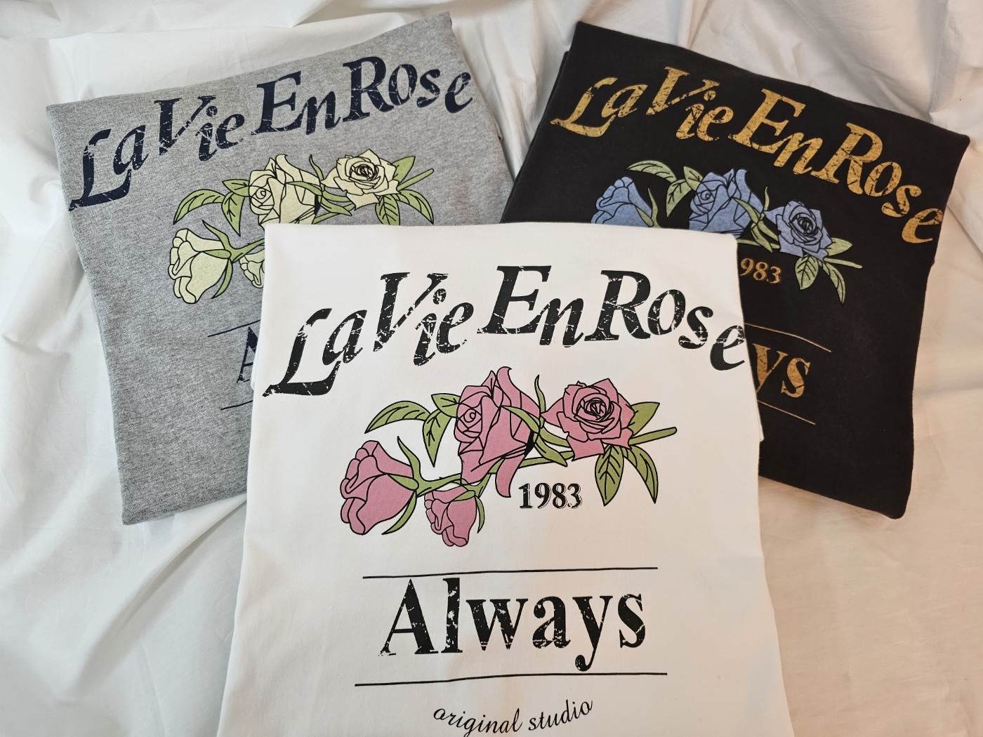 ローズプリントボクシー半袖Tシャツ | 詳細画像13