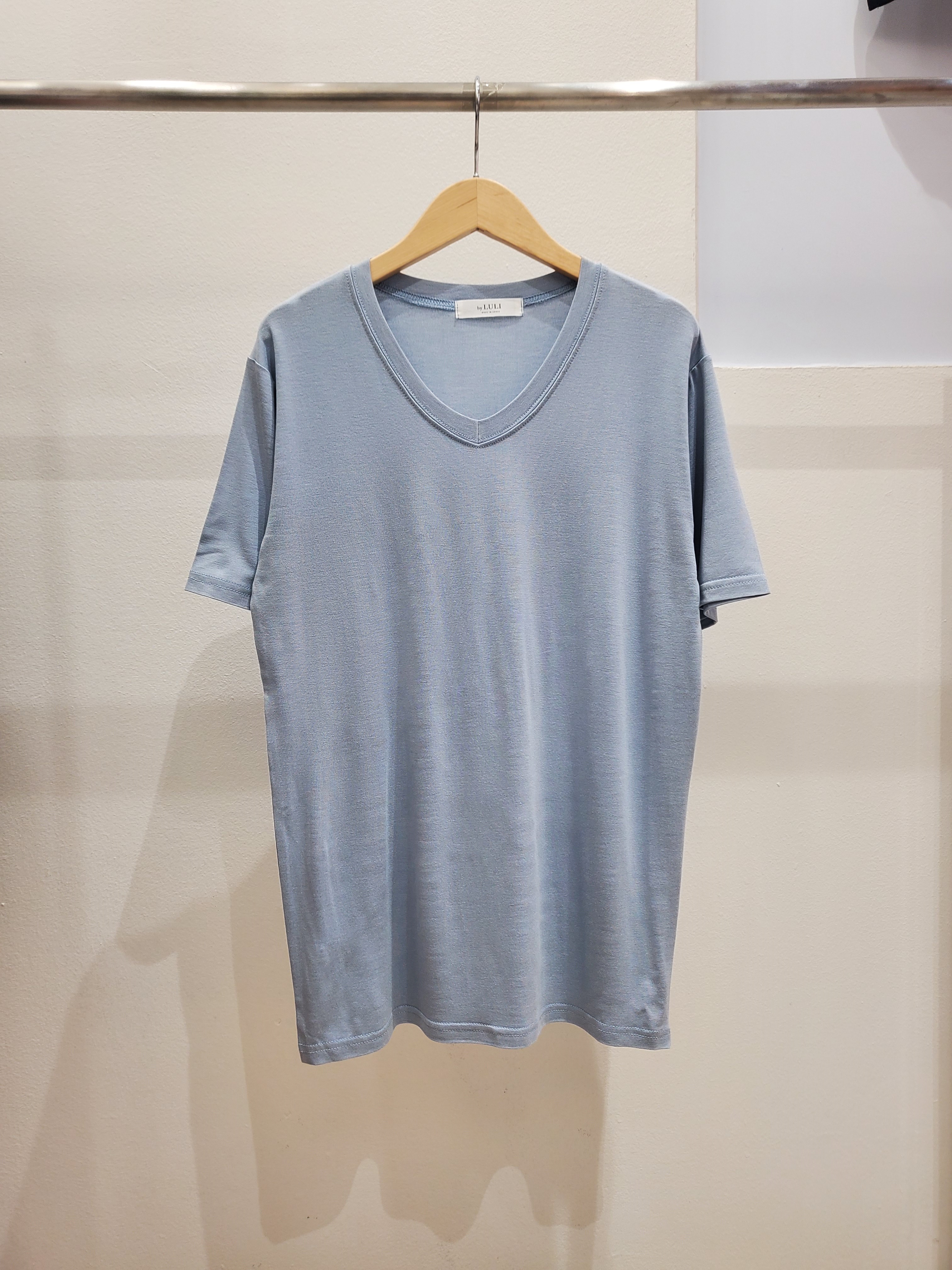 Vネックシアー半袖Tシャツ | 詳細画像16