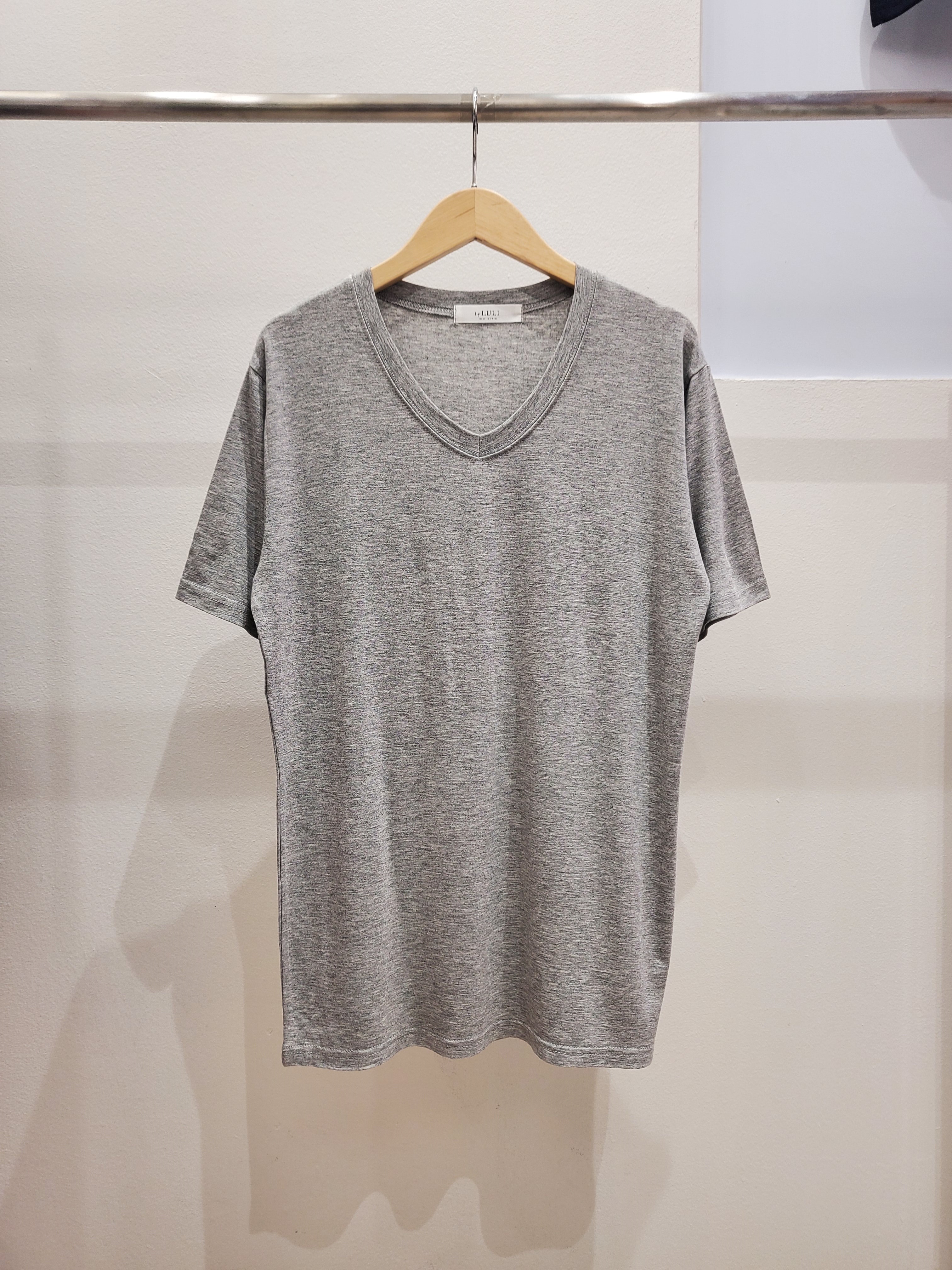 Vネックシアー半袖Tシャツ | 詳細画像17