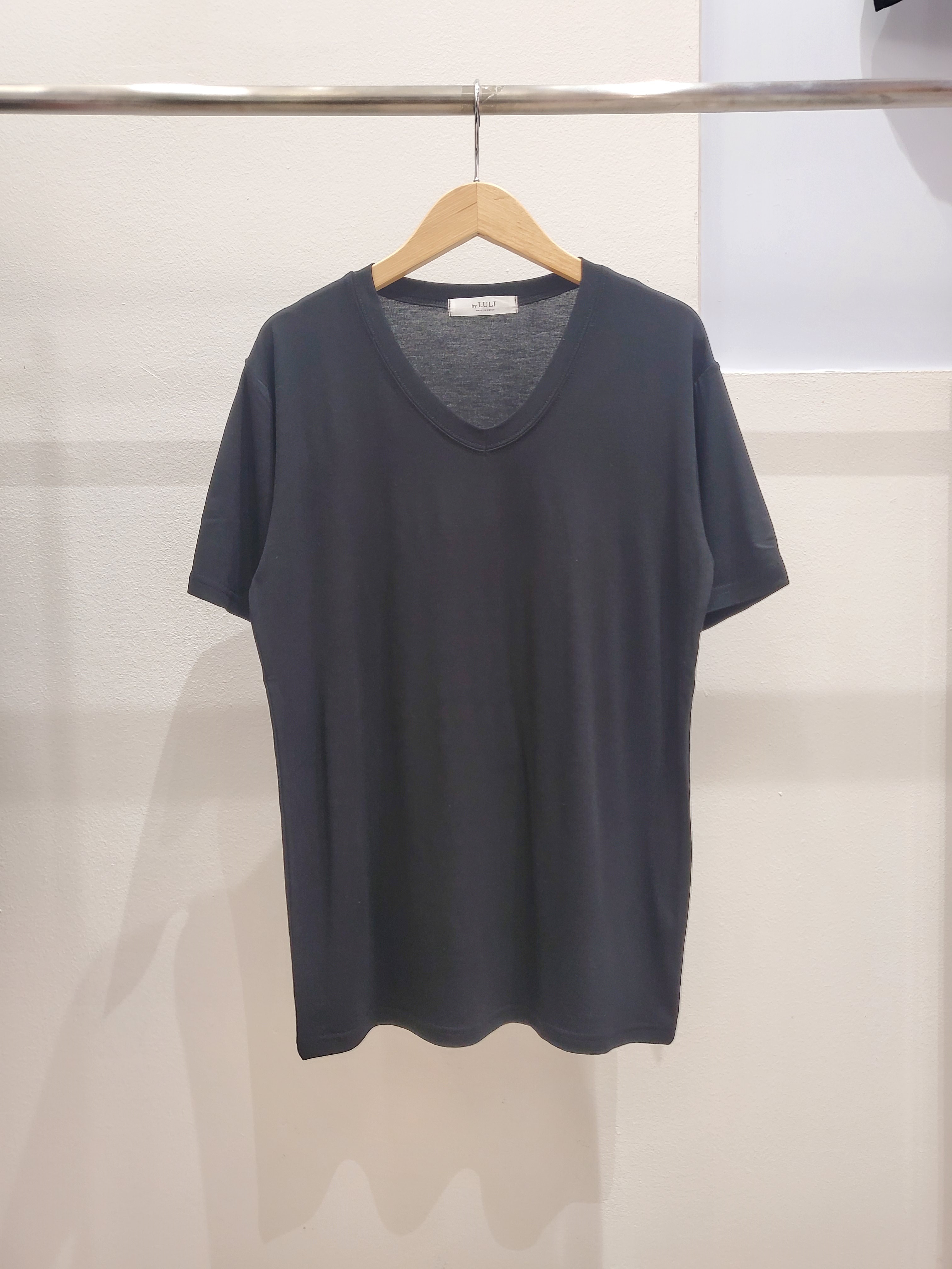 Vネックシアー半袖Tシャツ | 詳細画像14