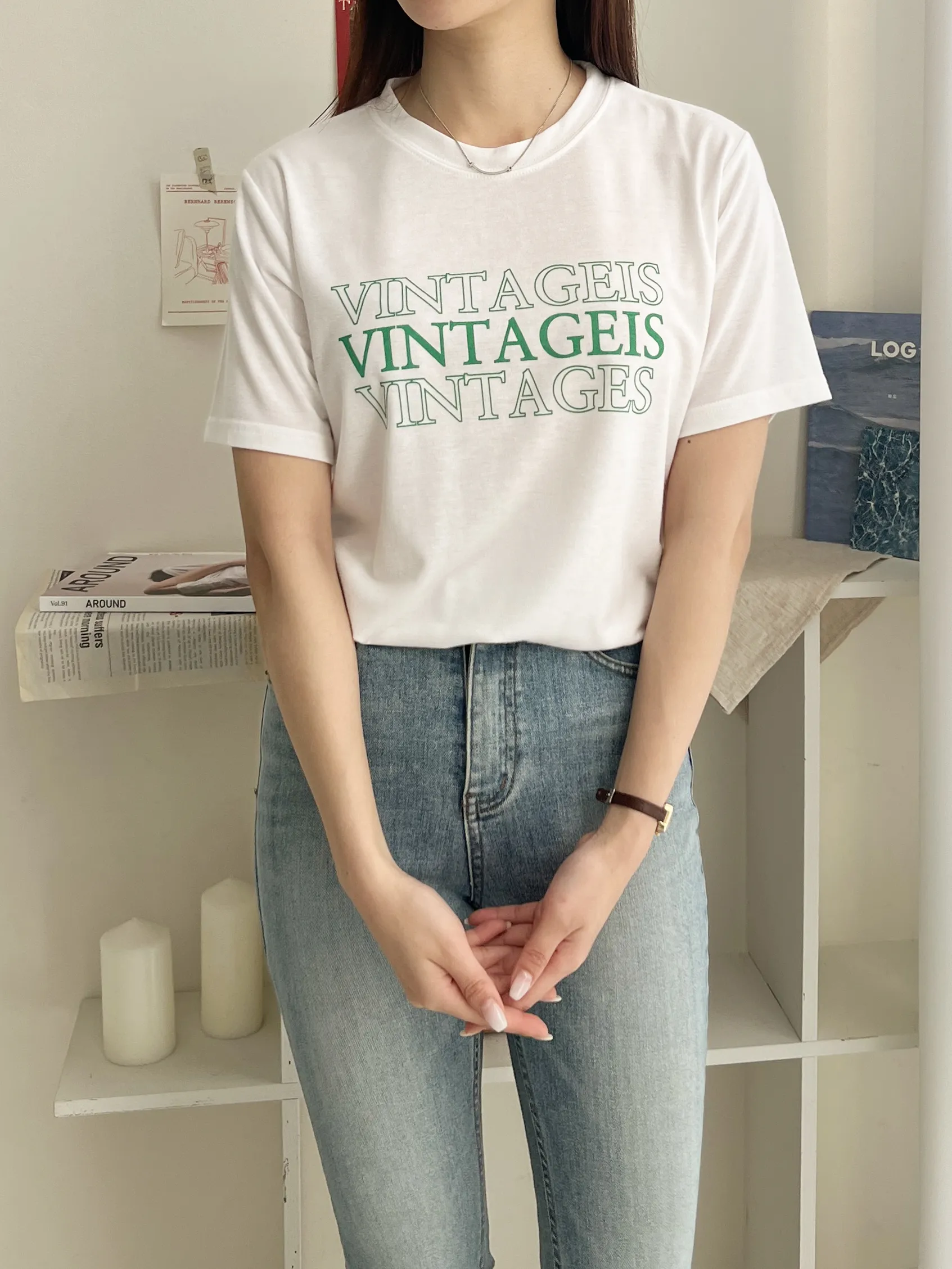 VINTA GEISプリント半袖Tシャツ | 詳細画像1