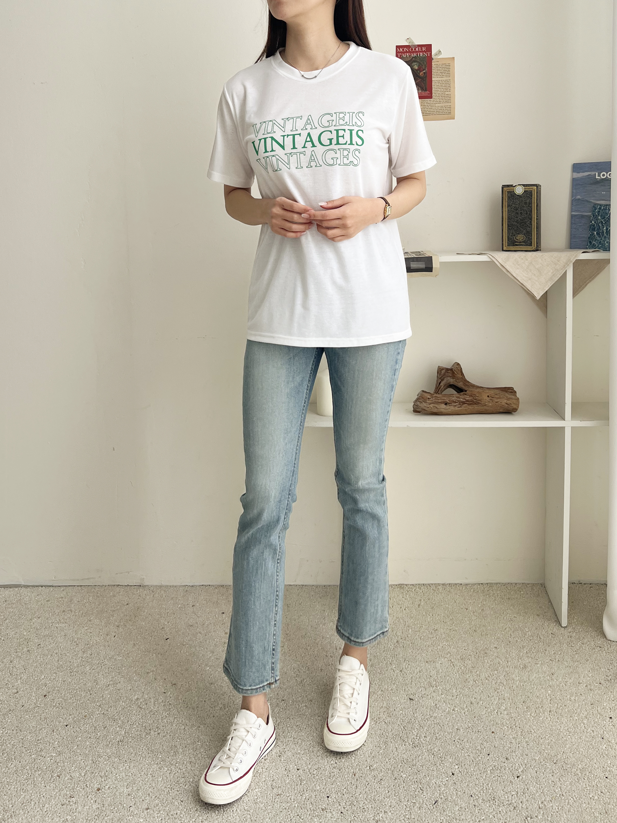 VINTA GEISプリント半袖Tシャツ | 詳細画像6