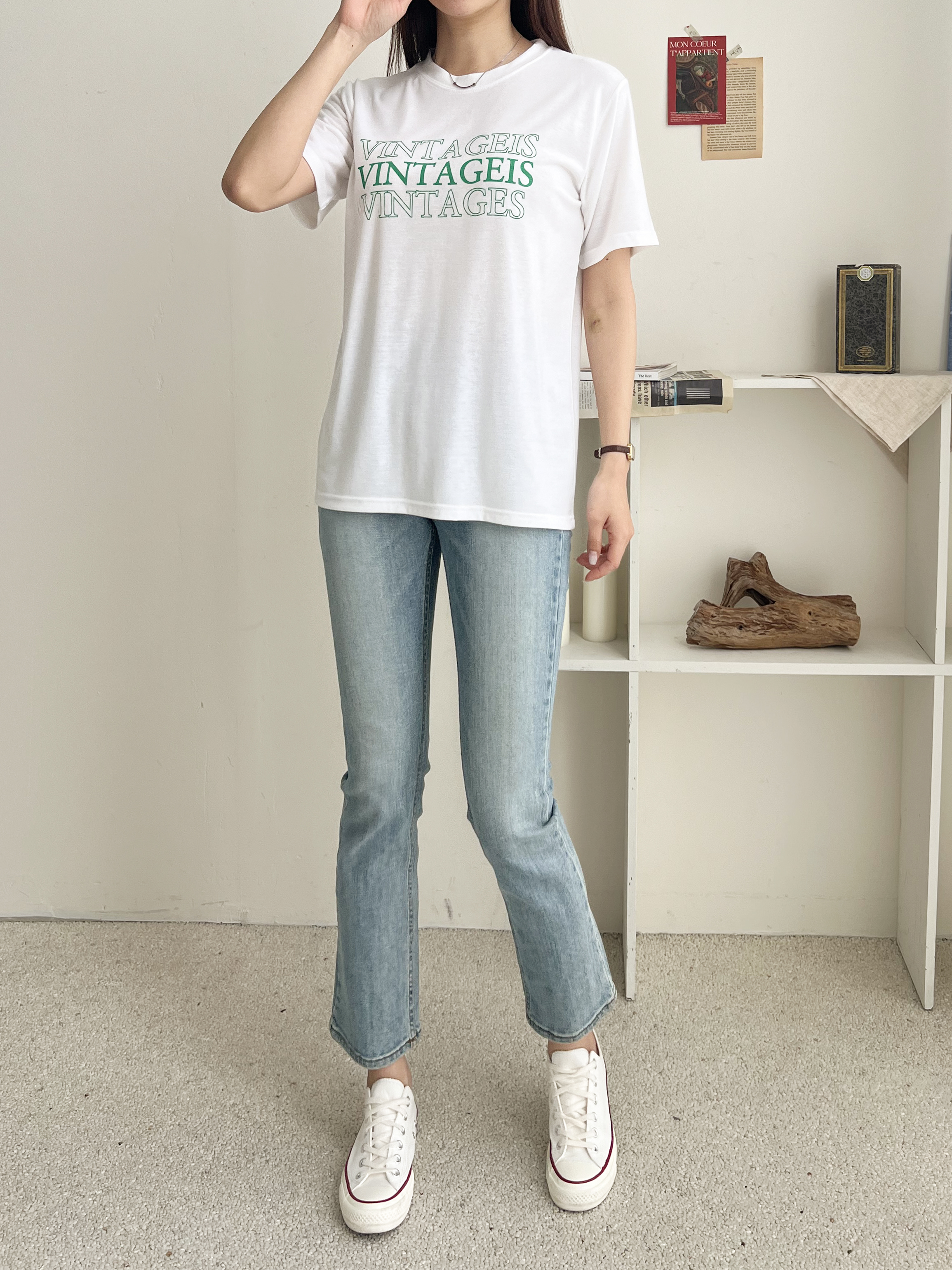 VINTA GEISプリント半袖Tシャツ | 詳細画像7