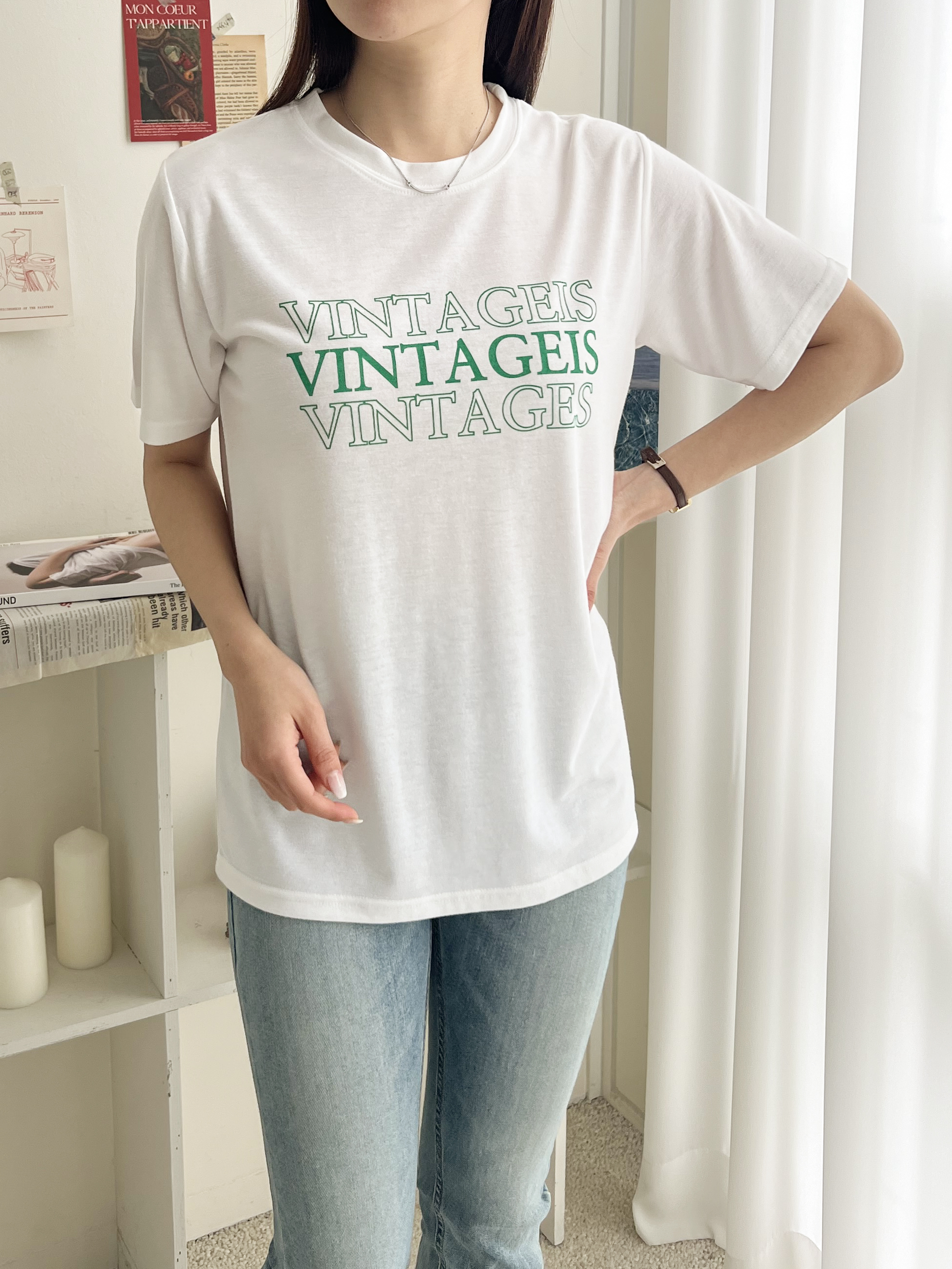 VINTA GEISプリント半袖Tシャツ | 詳細画像10