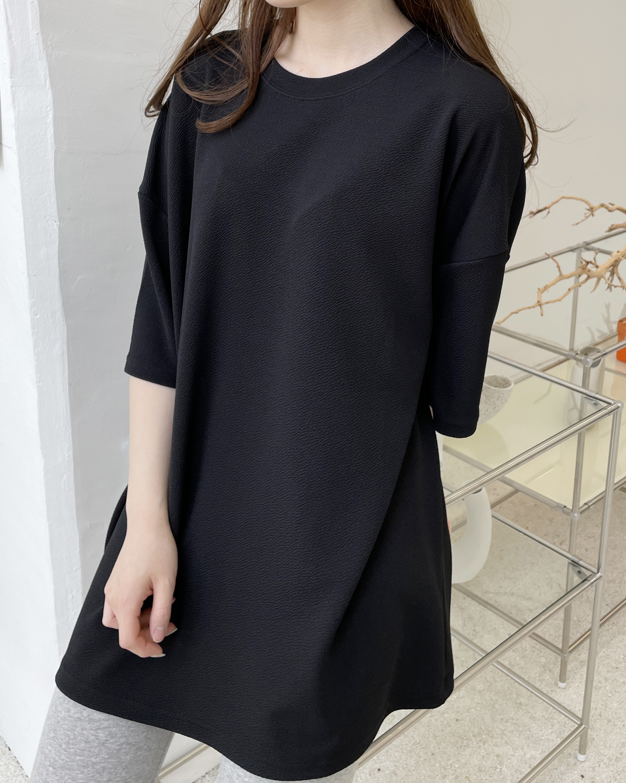 リンクルボクシー7分袖Tシャツ | 詳細画像7