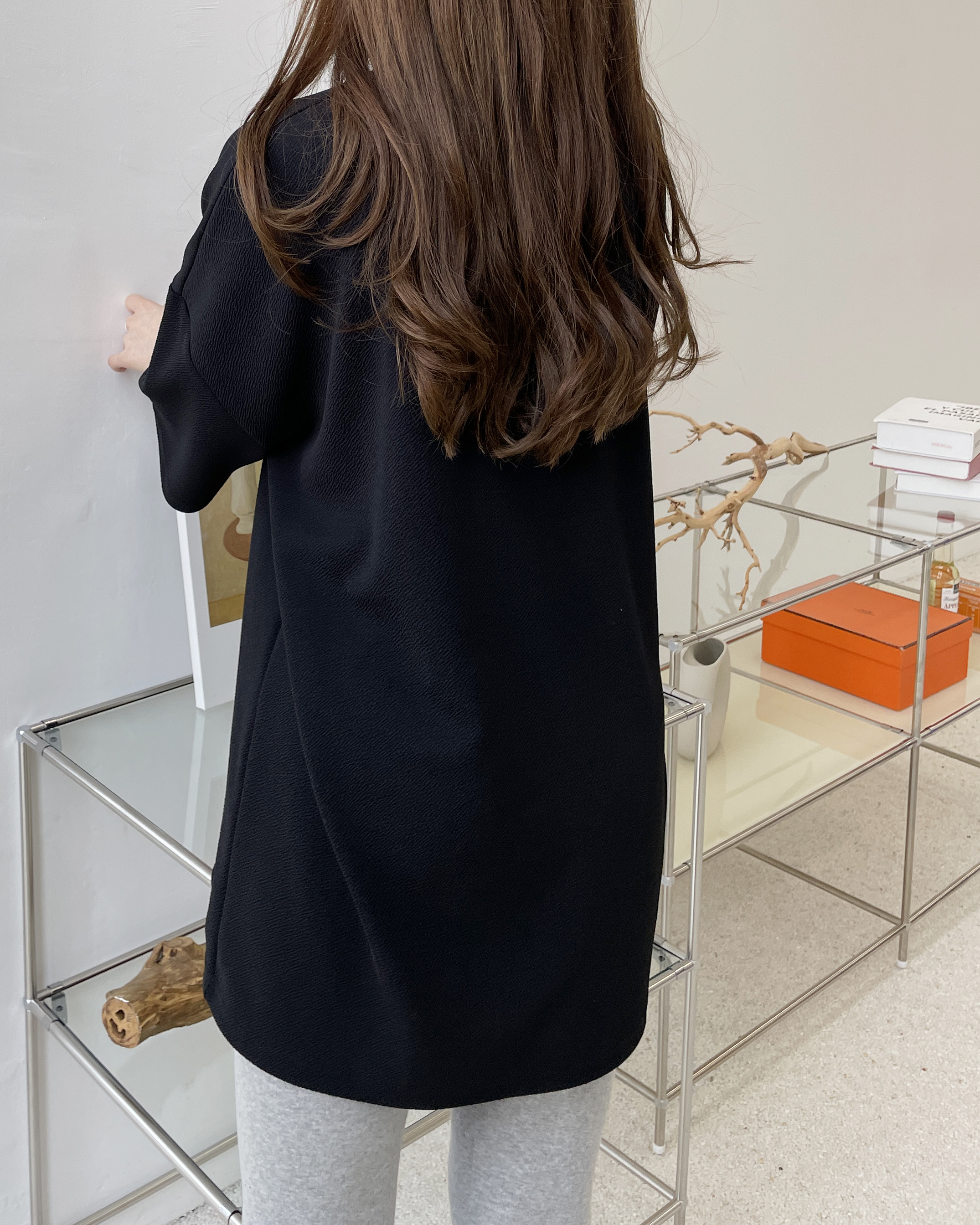リンクルボクシー7分袖Tシャツ | 詳細画像10