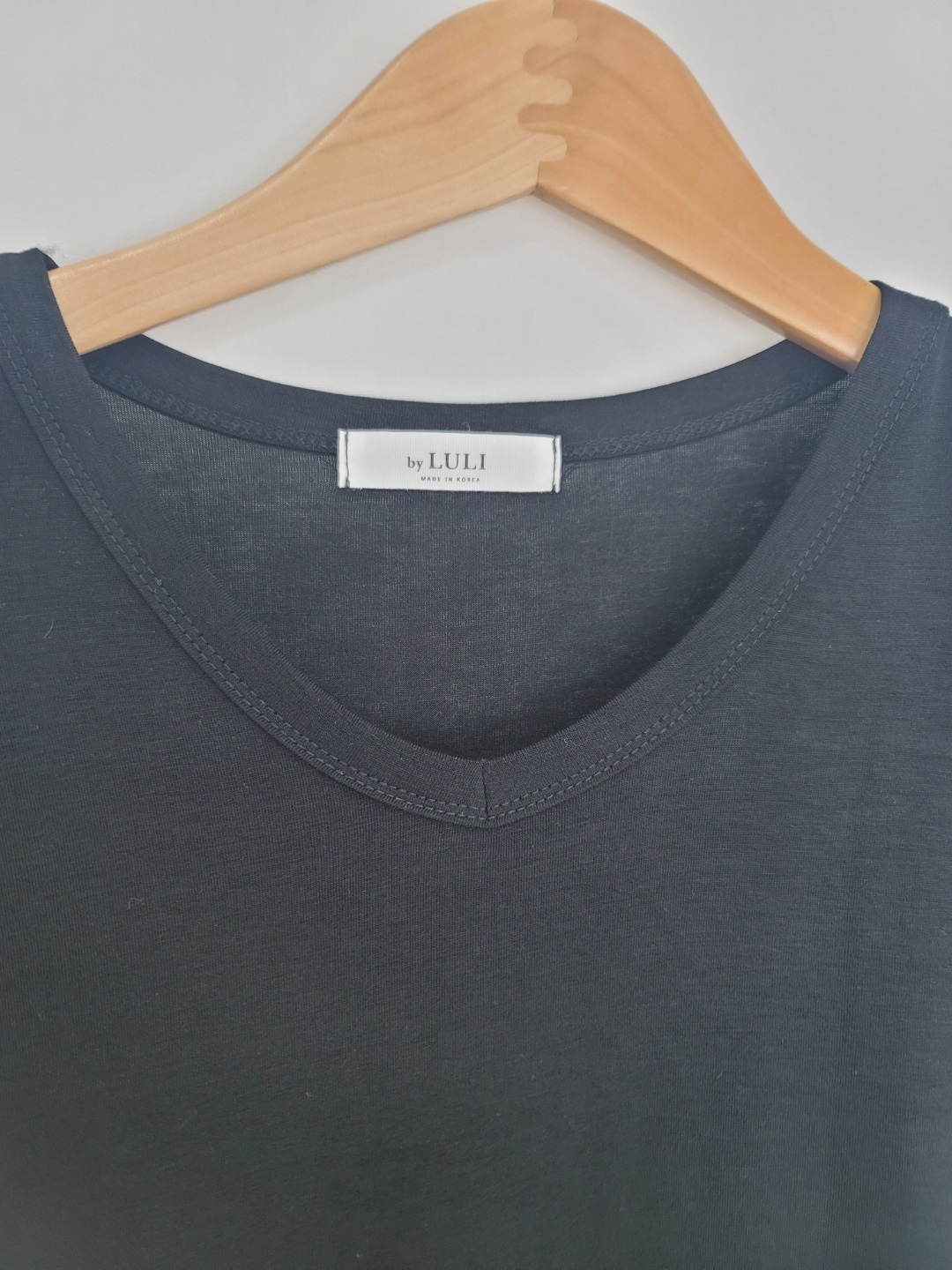 Vネックフレア半袖Tシャツ | 詳細画像11