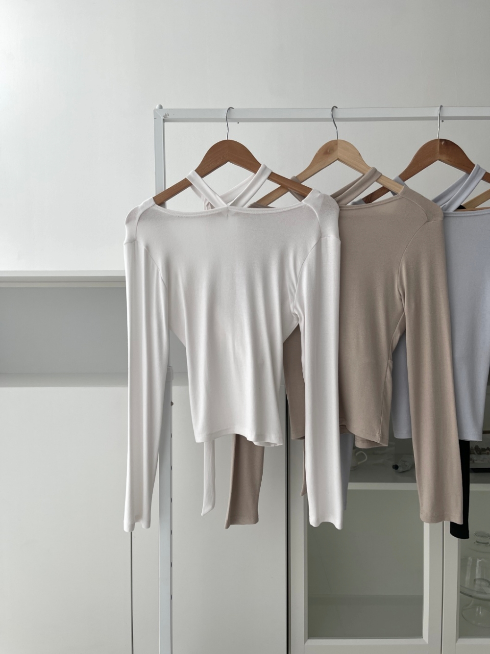 カシュクールストラップTシャツ | 詳細画像22