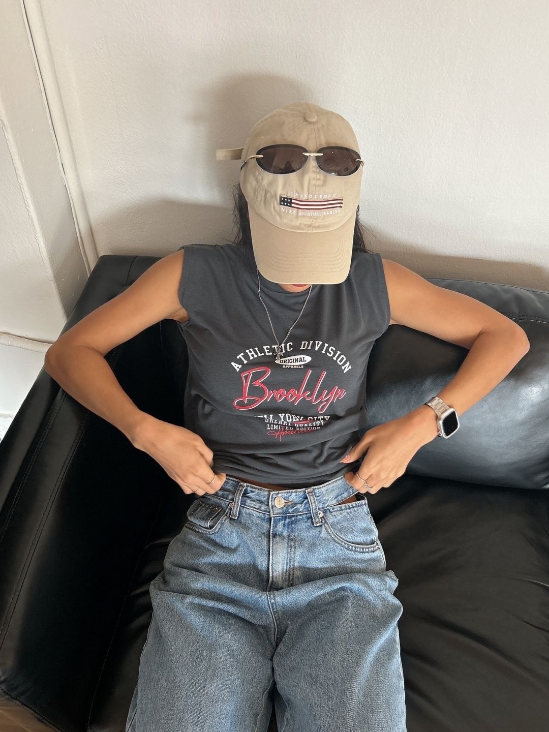 BrooklynプリントフレンチスリーブTシャツ | 詳細画像6