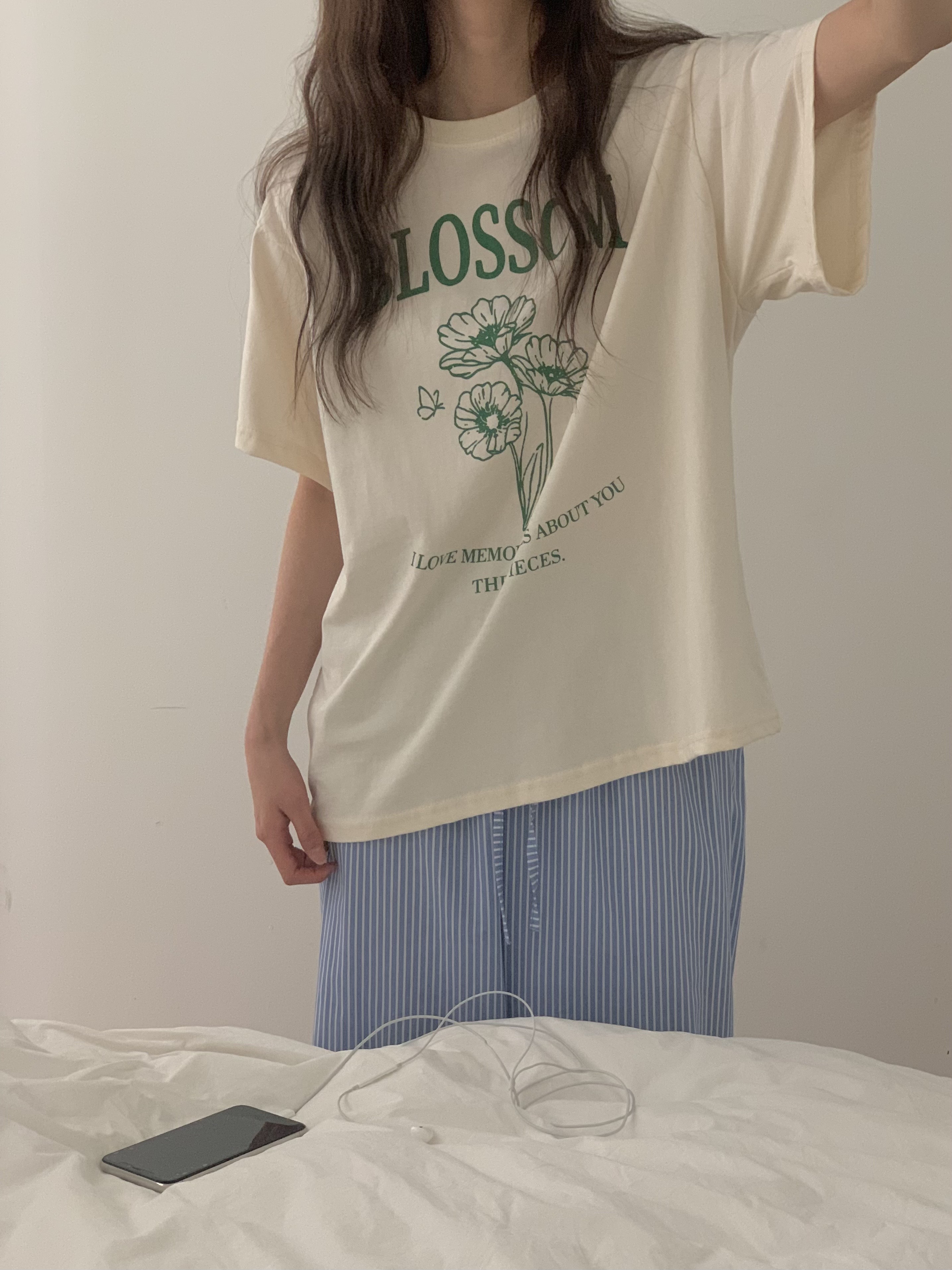 BLOSSOMプリント半袖Tシャツ | 詳細画像3