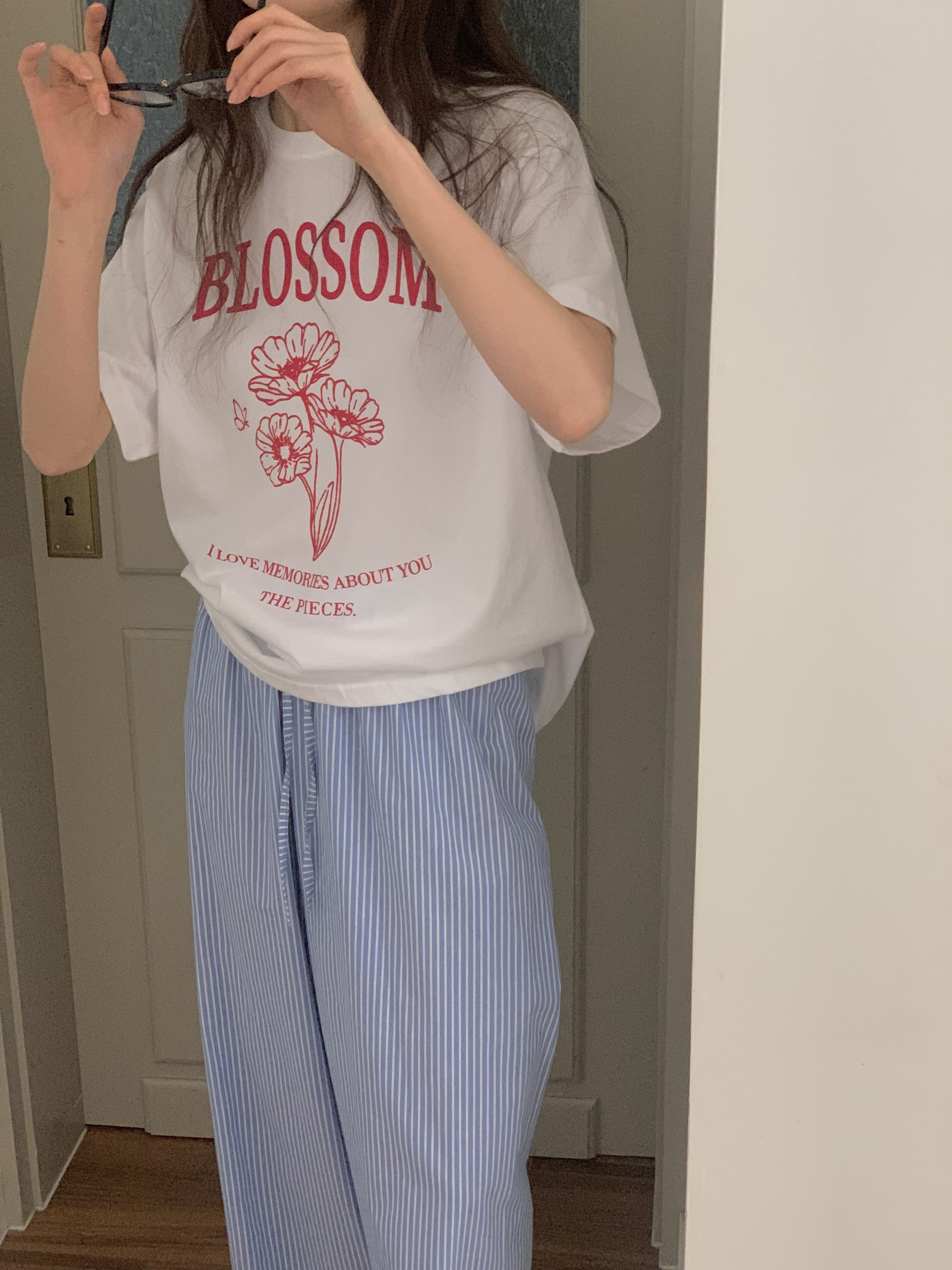 BLOSSOMプリント半袖Tシャツ | 詳細画像10