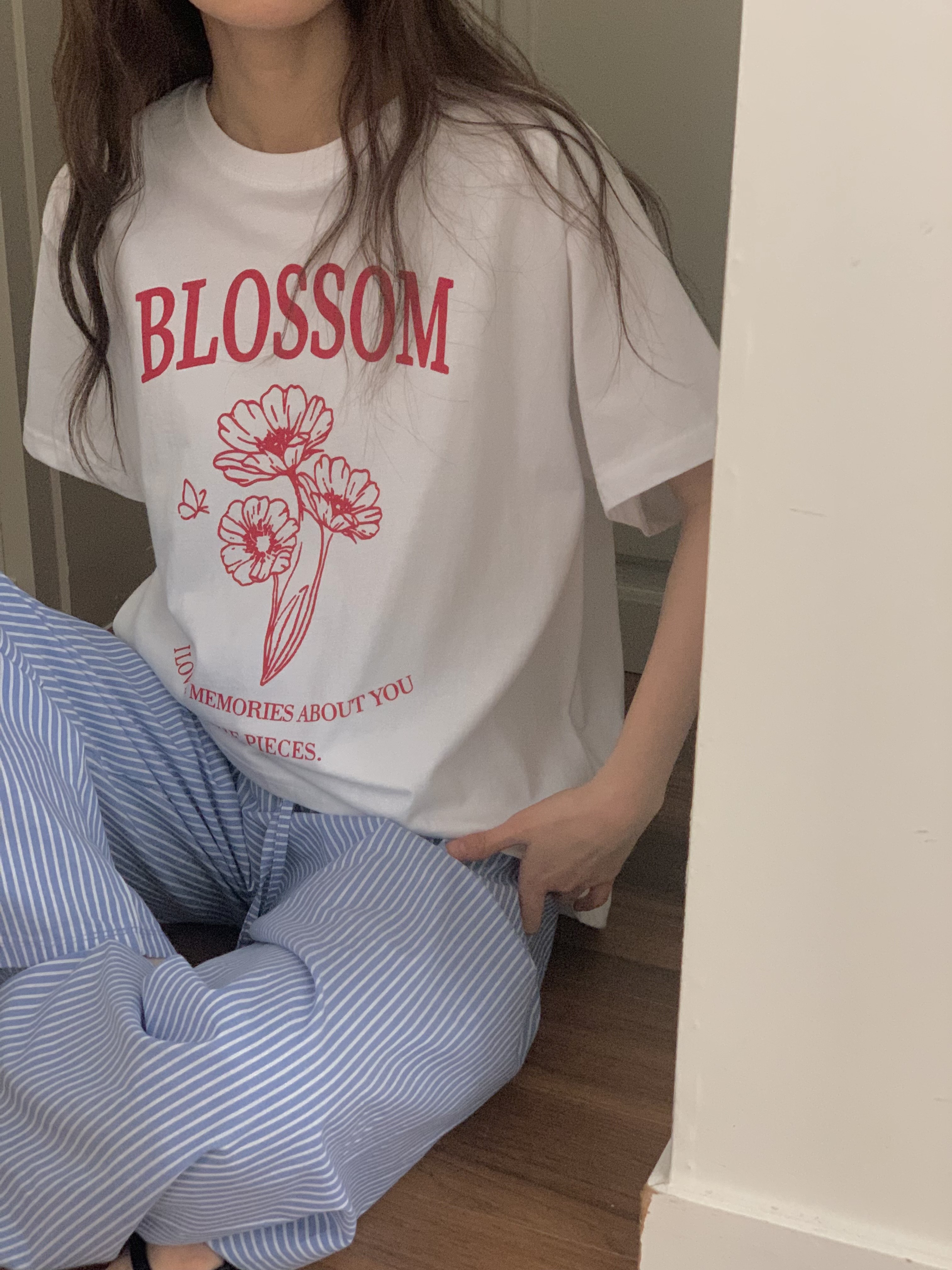 BLOSSOMプリント半袖Tシャツ | 詳細画像11