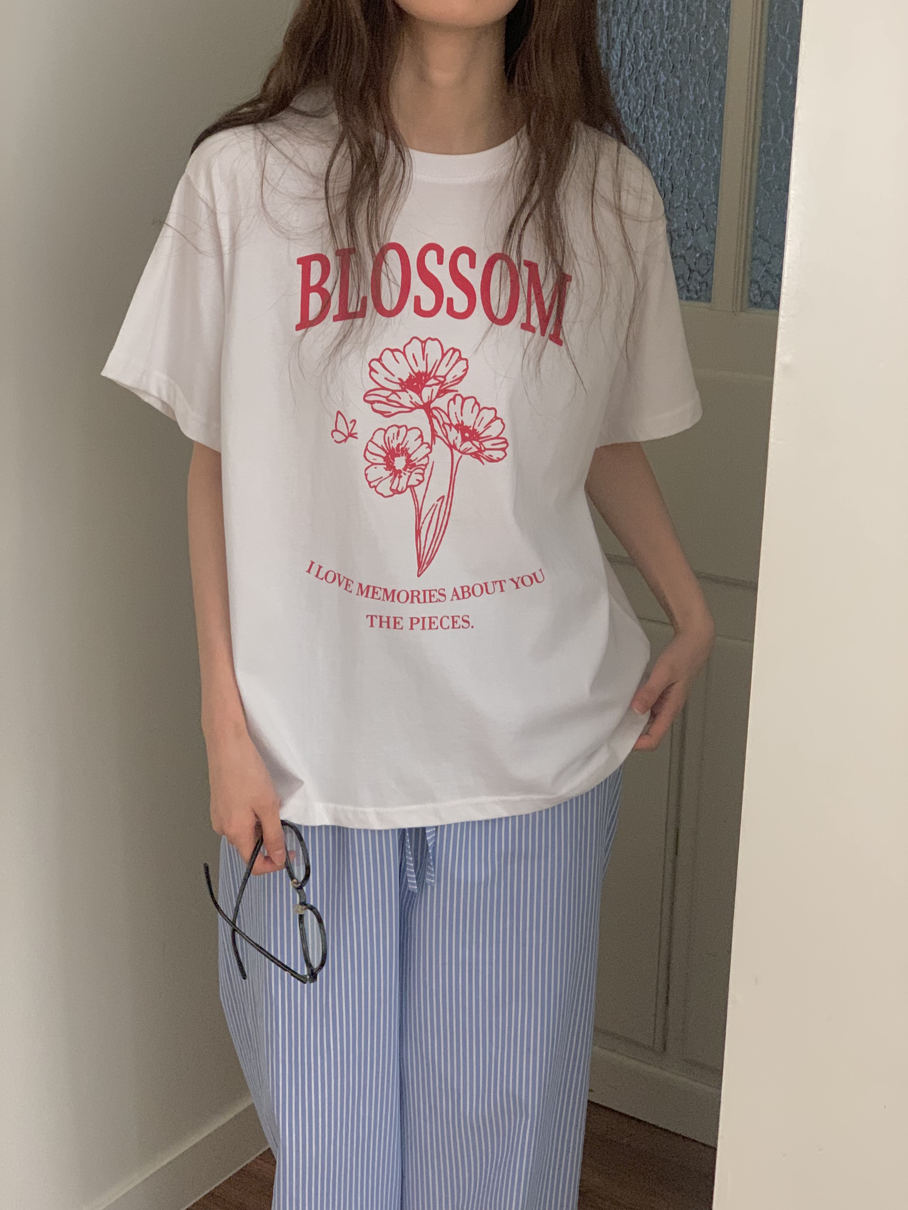 BLOSSOMプリント半袖Tシャツ | 詳細画像13