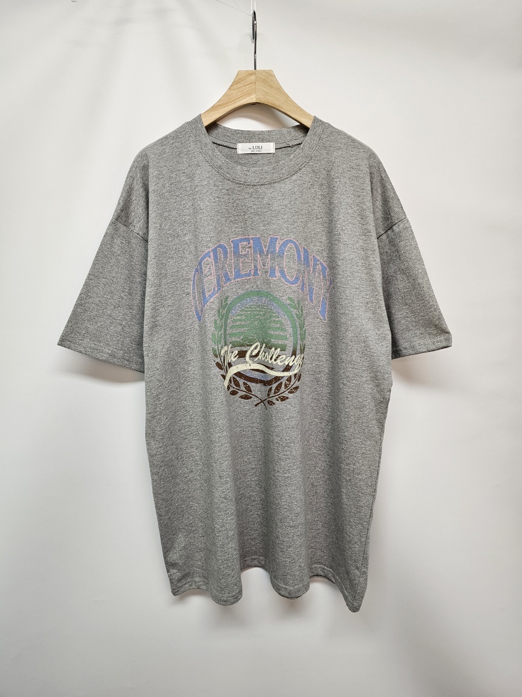 グラデーションローズエンブレム半袖Tシャツ | 詳細画像10