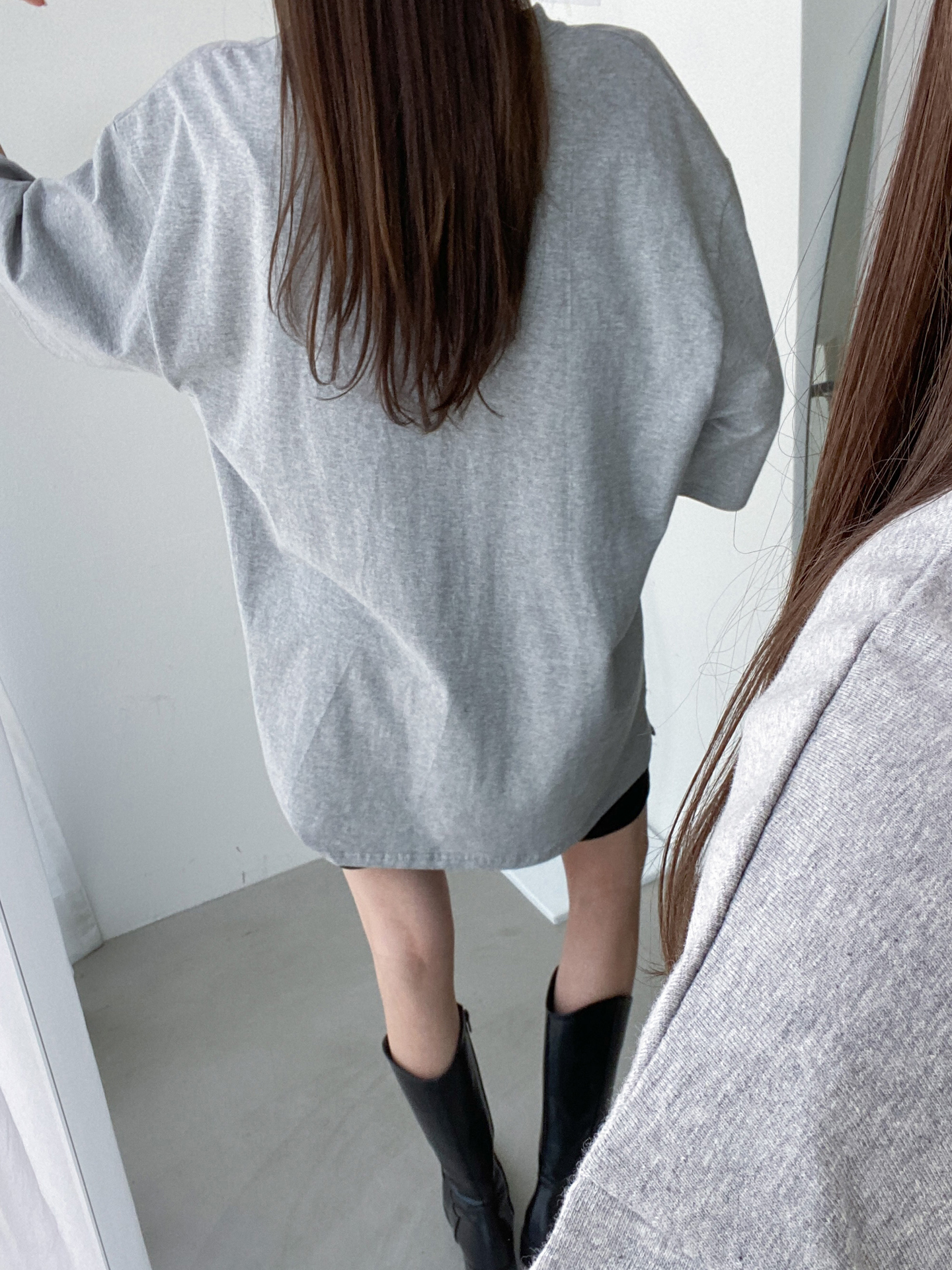 スリット7分袖ボクシーTシャツ | 詳細画像20