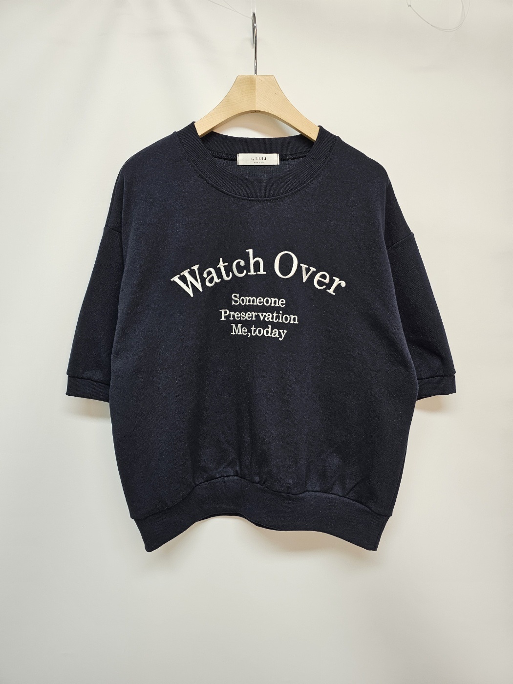 刺繍レタリングショート半袖スウェット | 詳細画像13