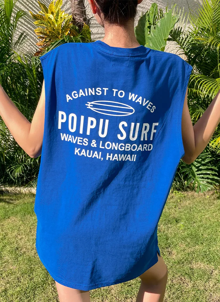 SURF HAWAIIオーバーノースリーブ | vivaluv | 詳細画像1