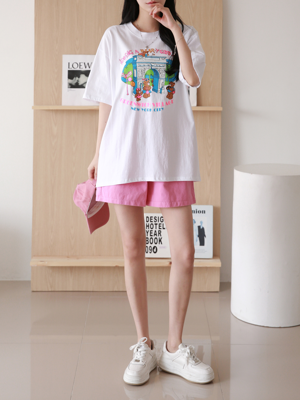ベアプリントボクシー半袖Tシャツ | 詳細画像6