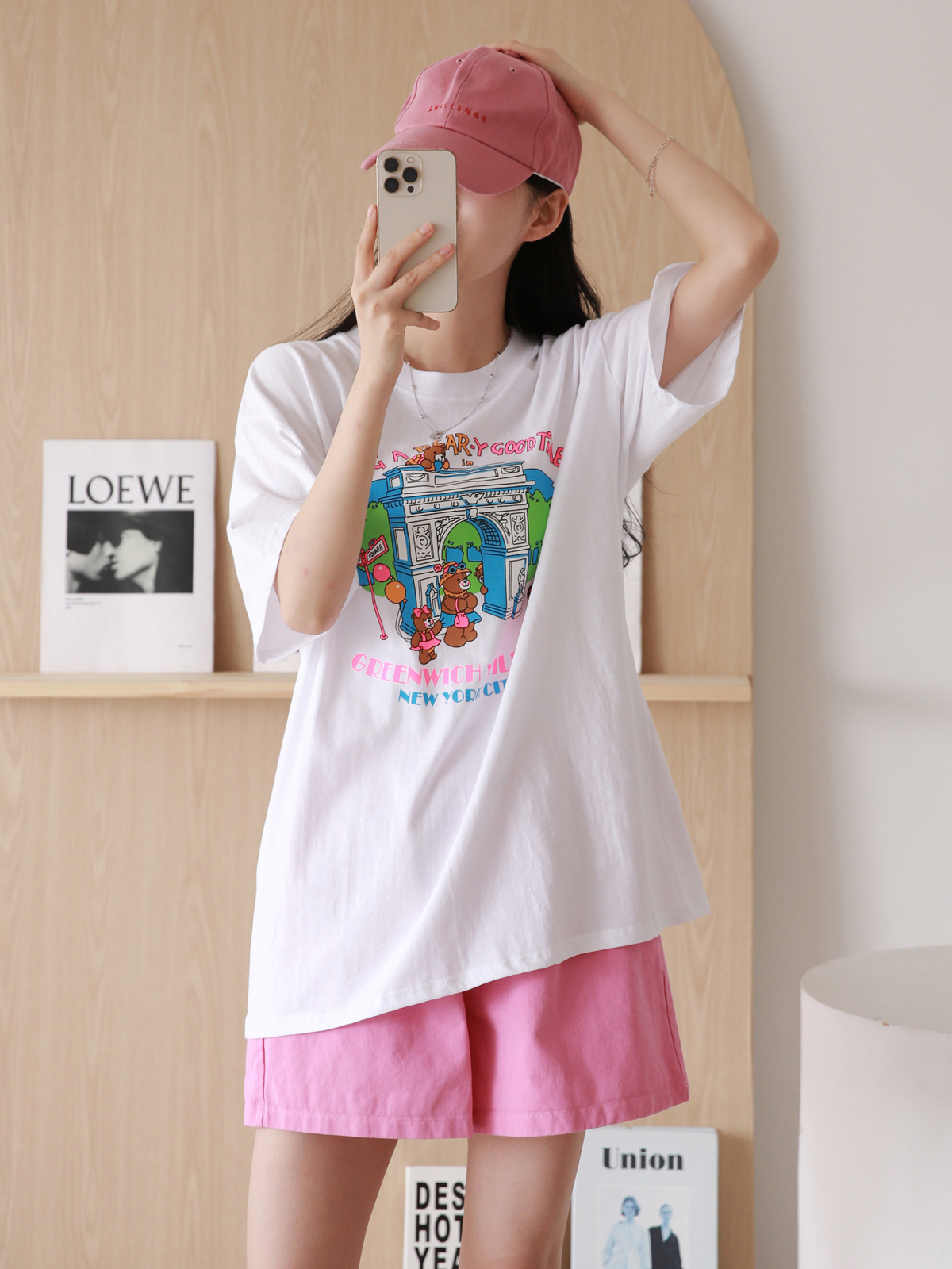 ベアプリントボクシー半袖Tシャツ | 詳細画像9