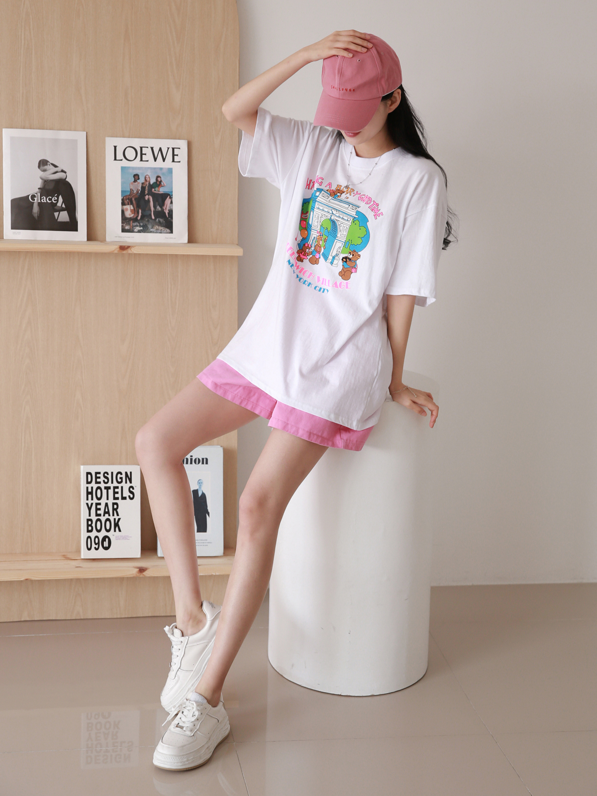 ベアプリントボクシー半袖Tシャツ | 詳細画像11