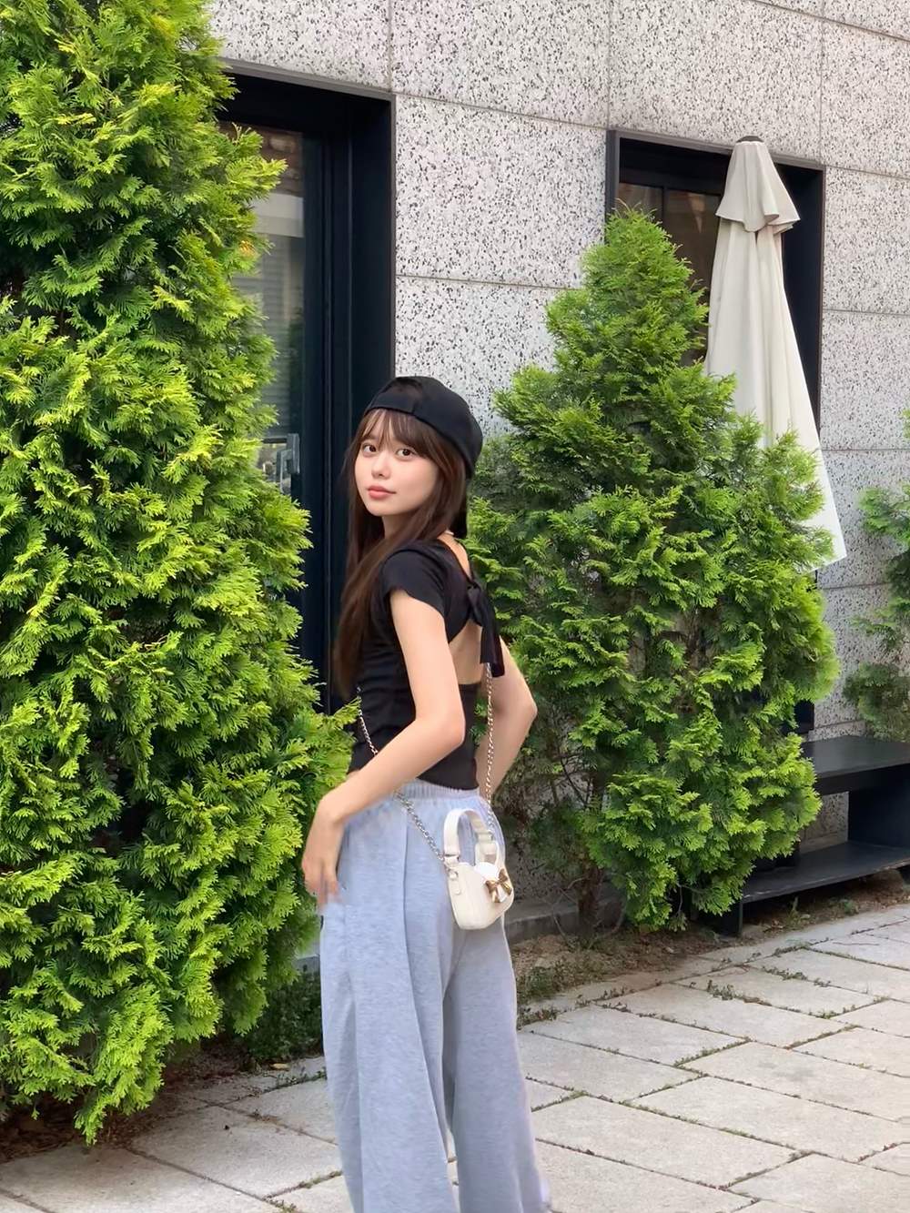 カップバックリボン半袖Tシャツ | 詳細画像7