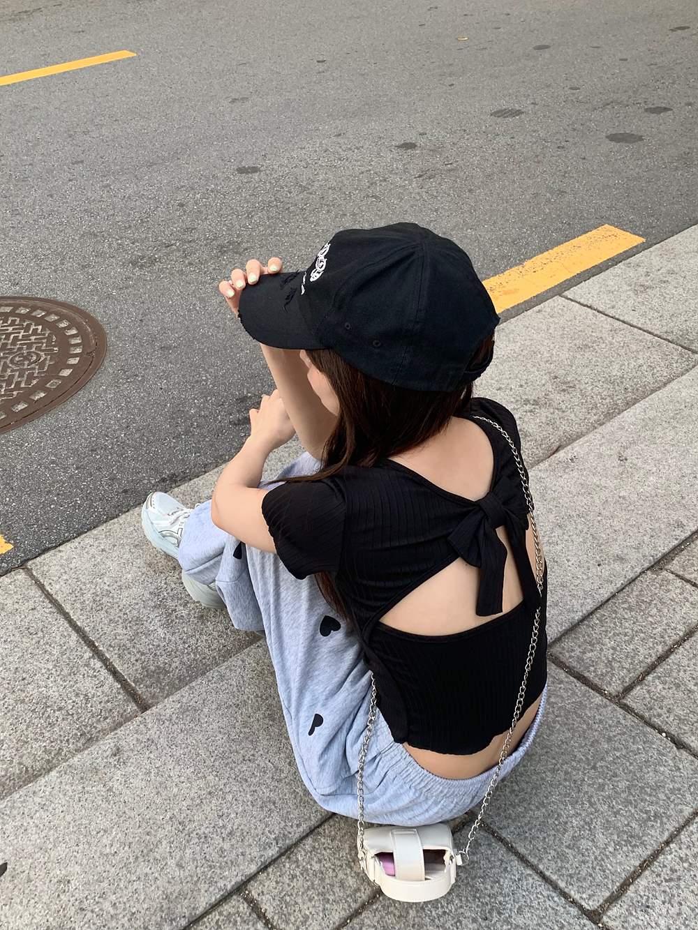 カップバックリボン半袖Tシャツ | 詳細画像15