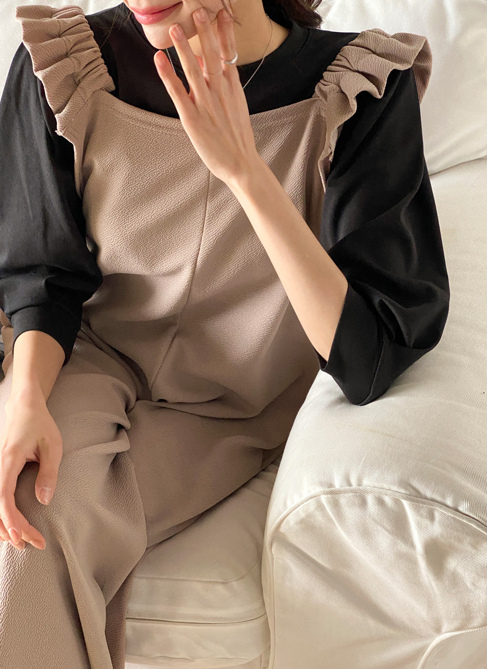 フリルノースリオールインワン | 詳細画像4